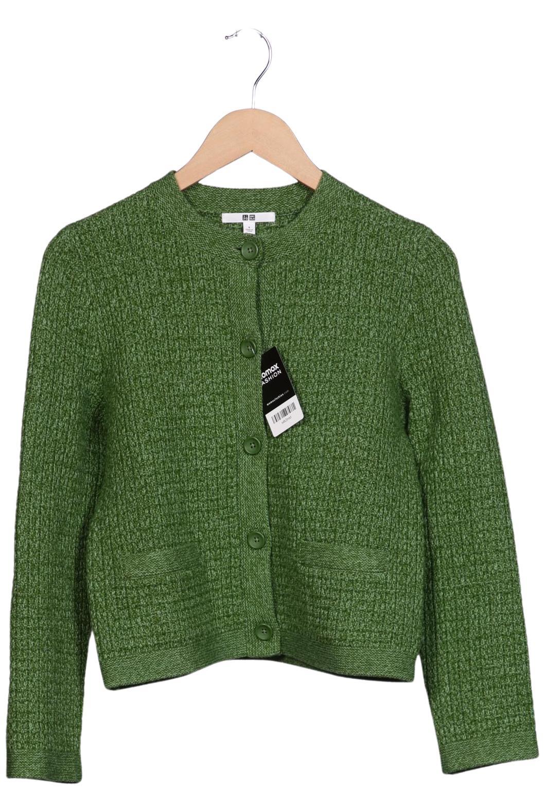 

uniqlo Damen Strickjacke, grün, Gr. 36