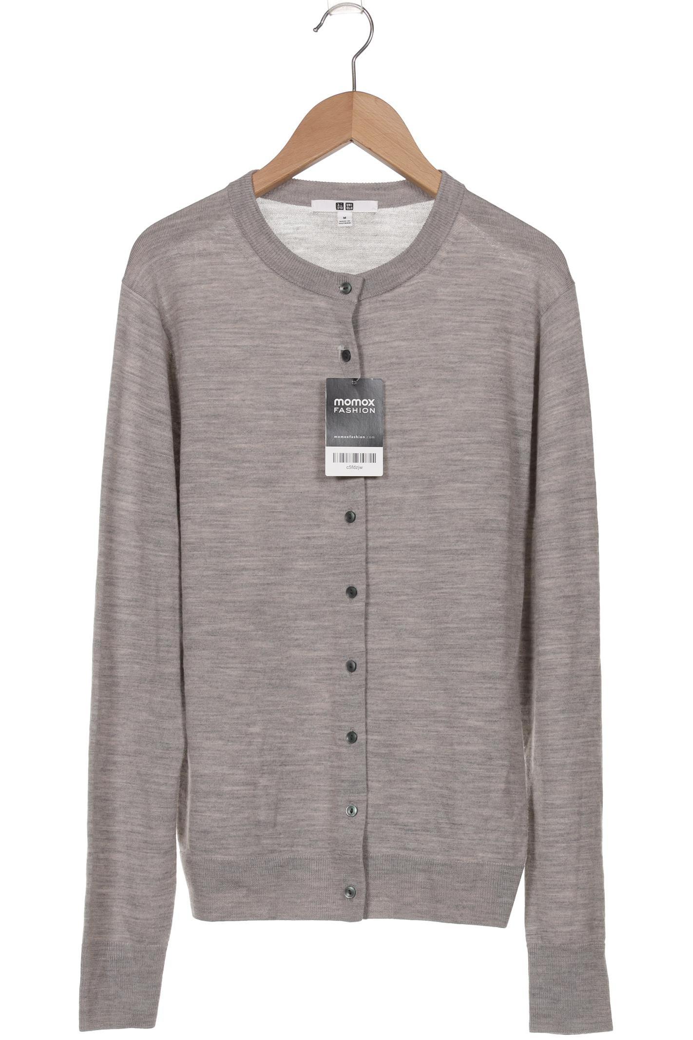

uniqlo Damen Strickjacke, grau, Gr. 38