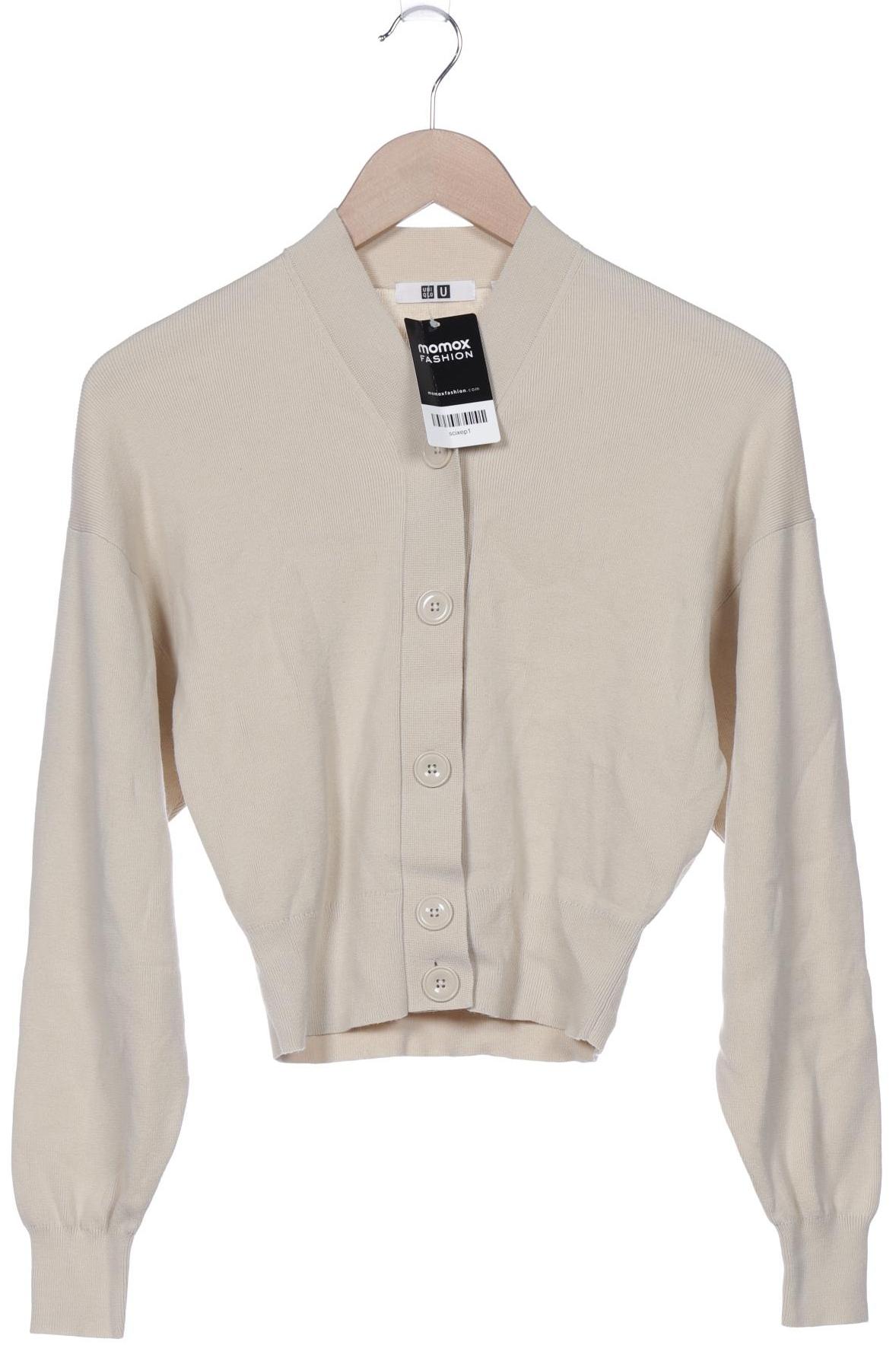 

uniqlo Damen Strickjacke, beige, Gr. 34