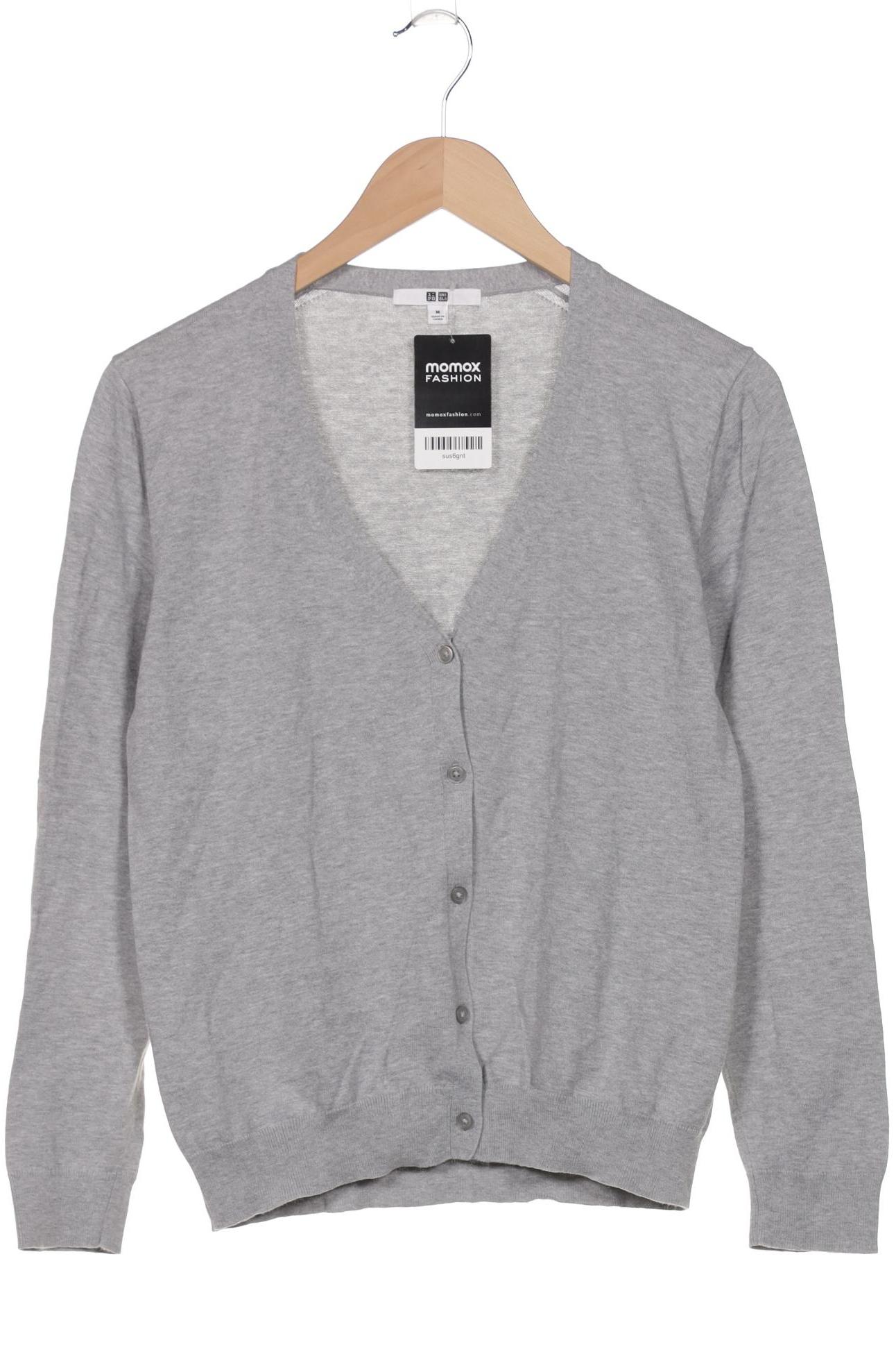 

uniqlo Damen Strickjacke, grau, Gr. 38