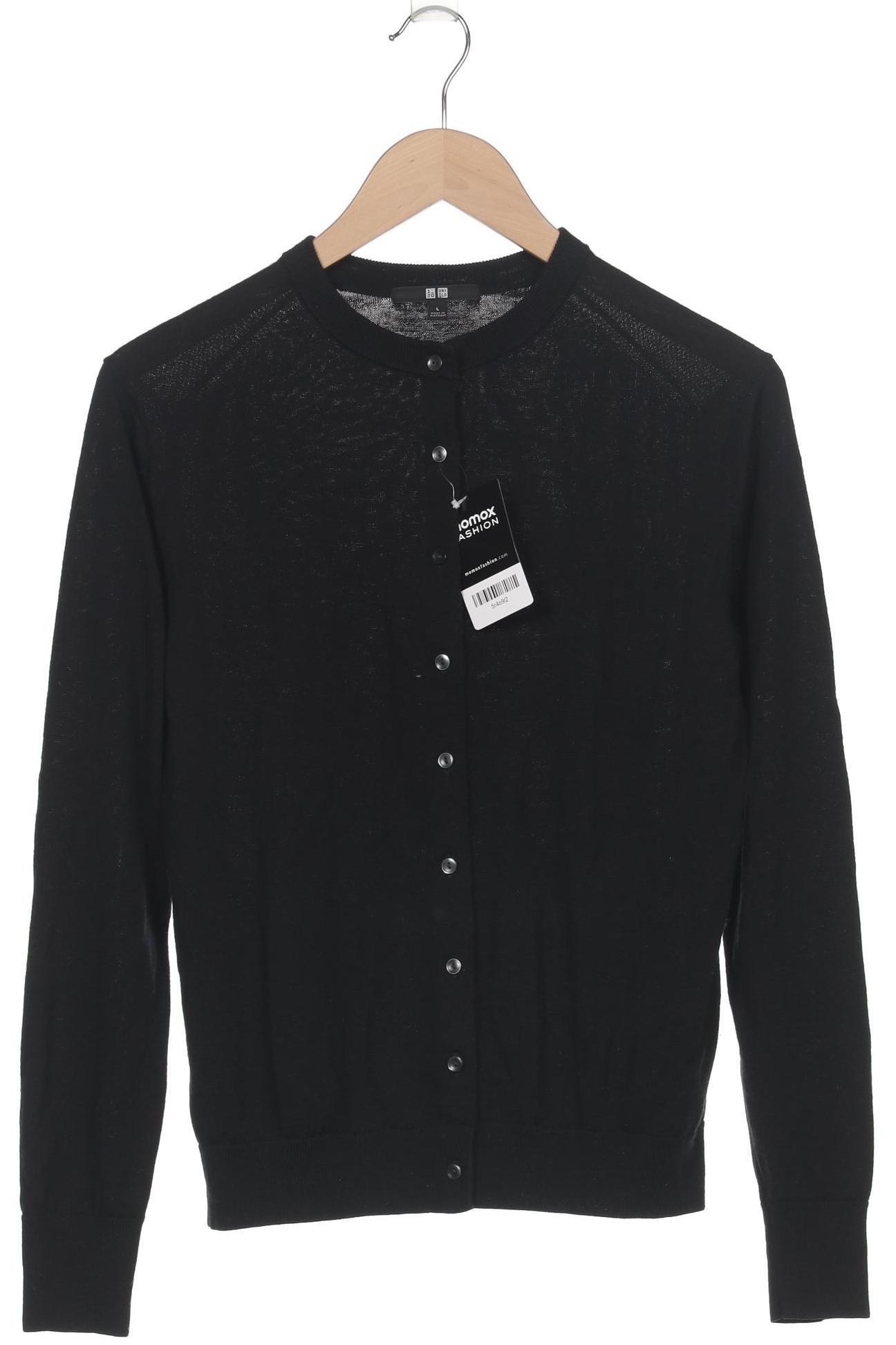 

uniqlo Damen Strickjacke, schwarz, Gr. 42