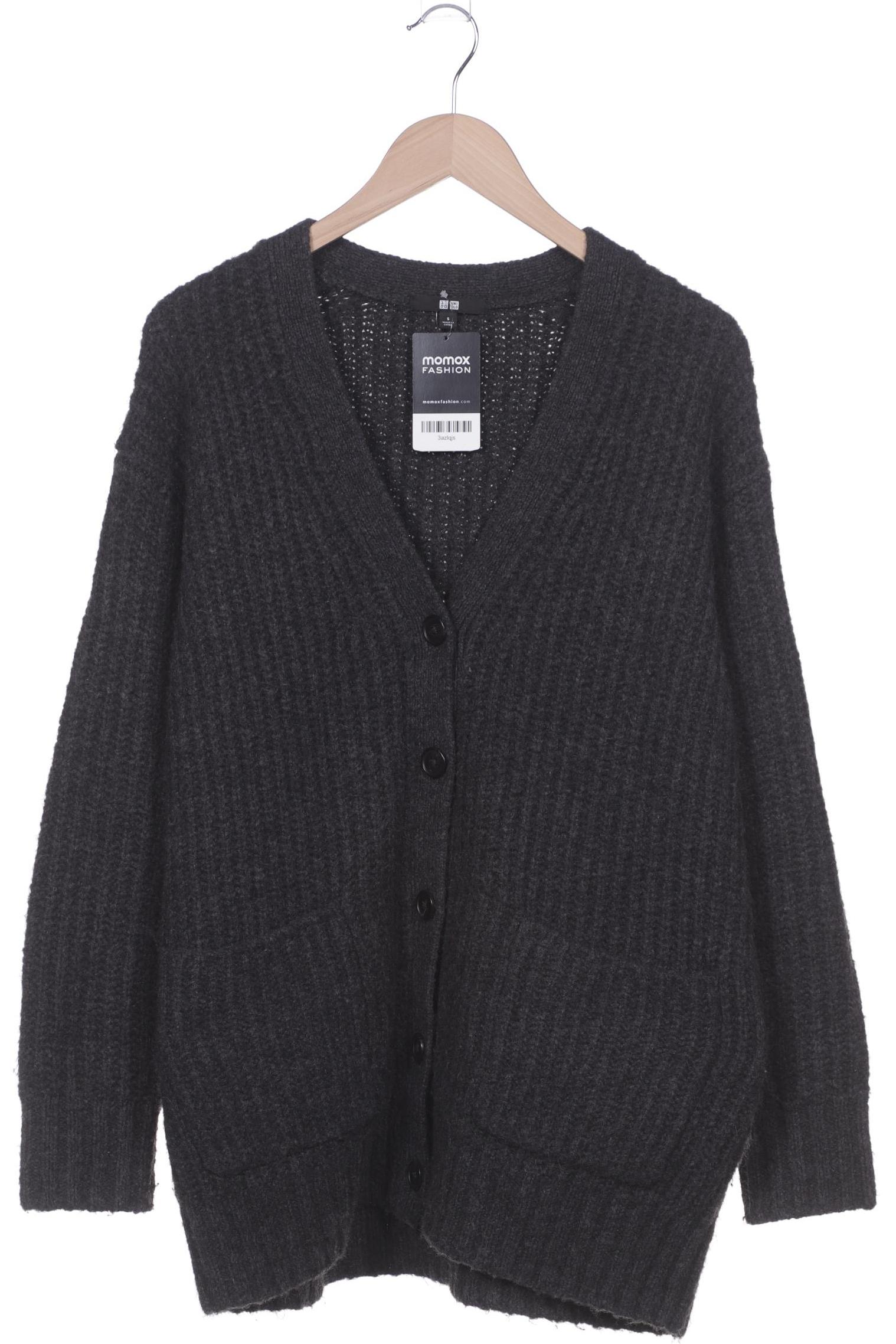 

uniqlo Damen Strickjacke, grau, Gr. 36