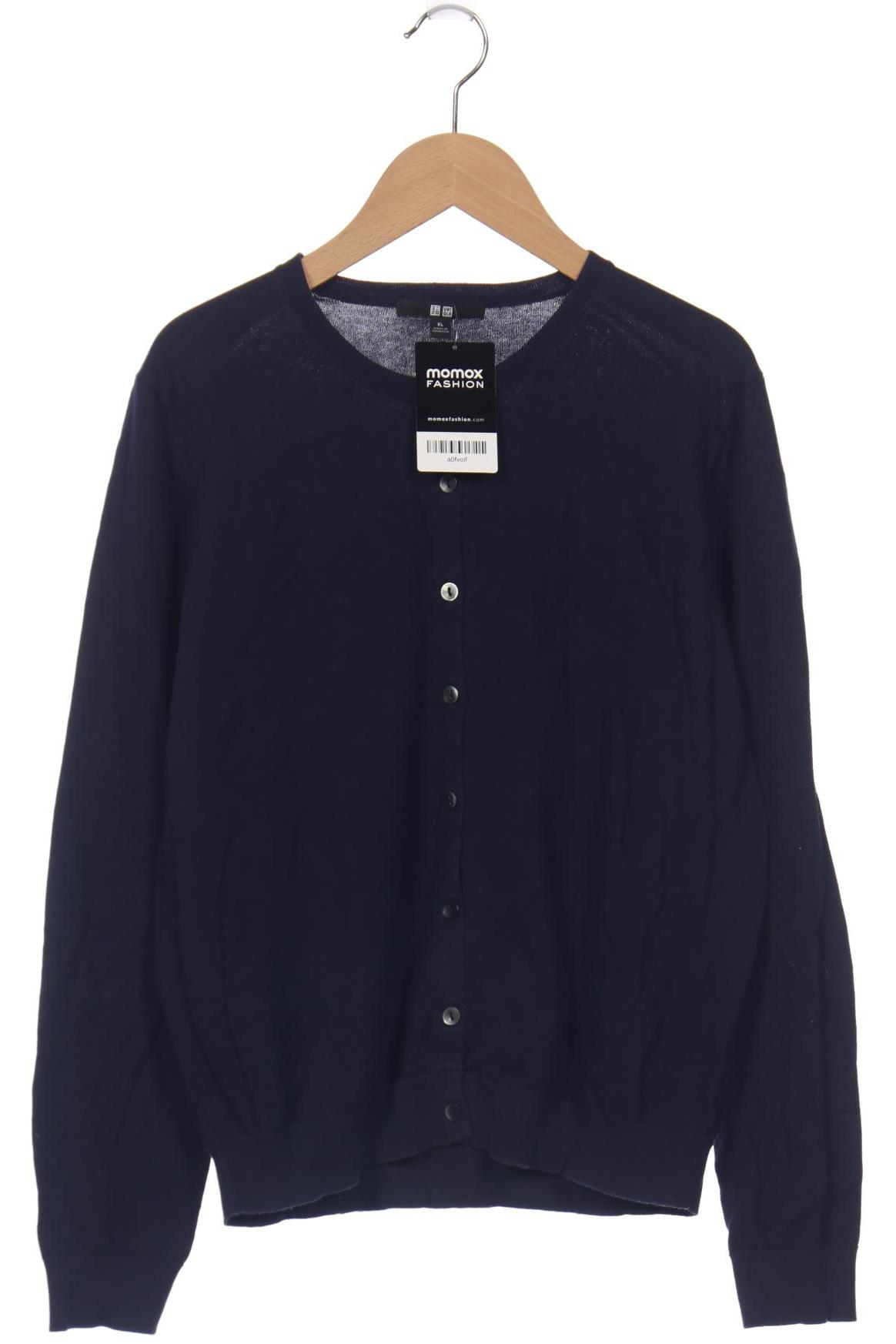 

uniqlo Damen Strickjacke, marineblau, Gr. 44
