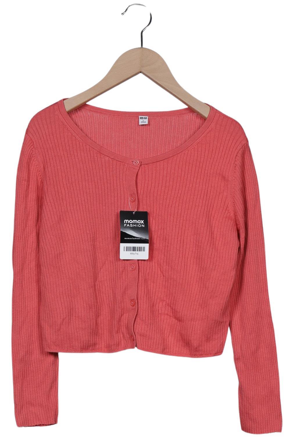 

uniqlo Damen Strickjacke, pink, Gr. 42