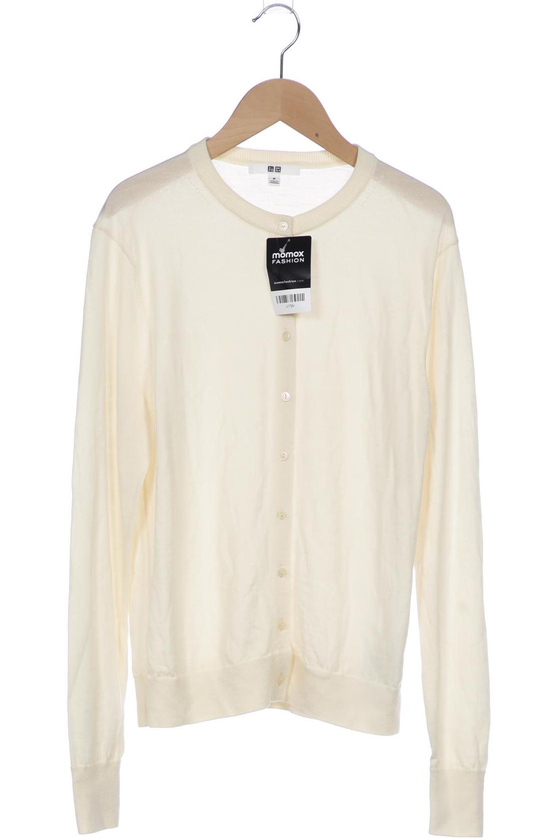 

uniqlo Damen Strickjacke, cremeweiß, Gr. 38