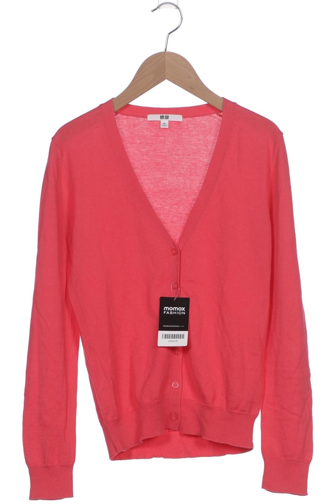 

uniqlo Damen Strickjacke, pink, Gr. 34