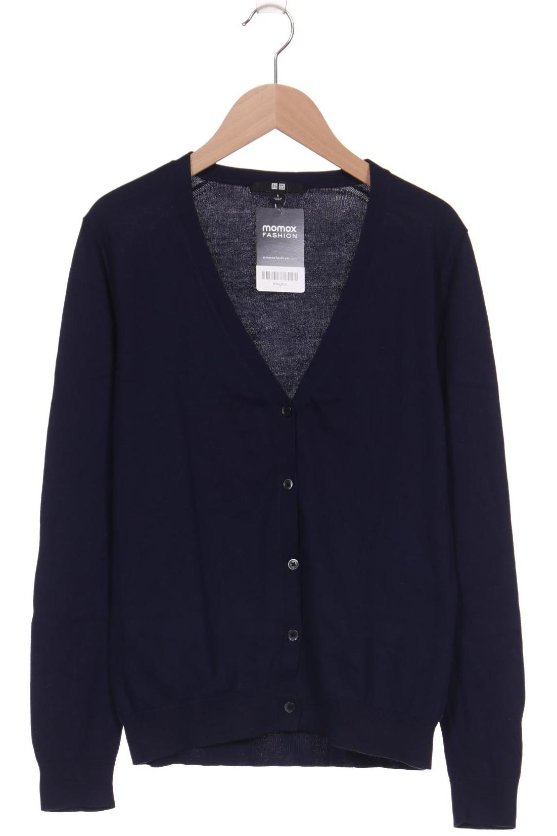 

uniqlo Damen Strickjacke, marineblau, Gr. 36