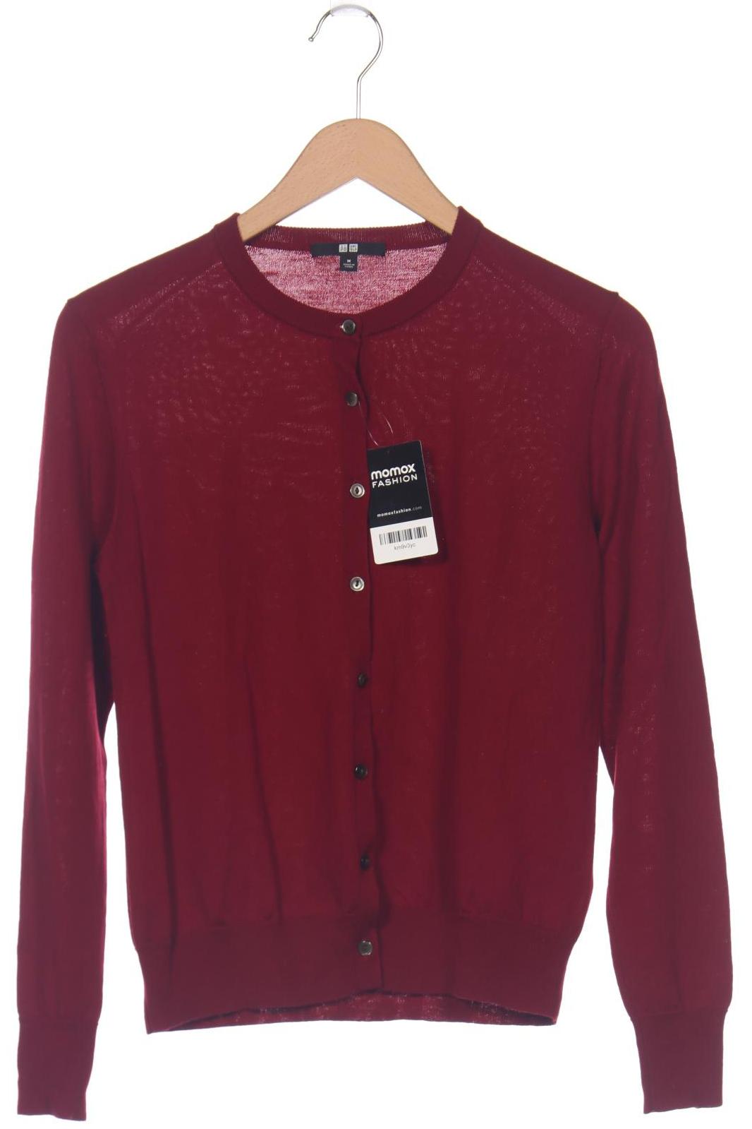 

uniqlo Damen Strickjacke, bordeaux, Gr. 38