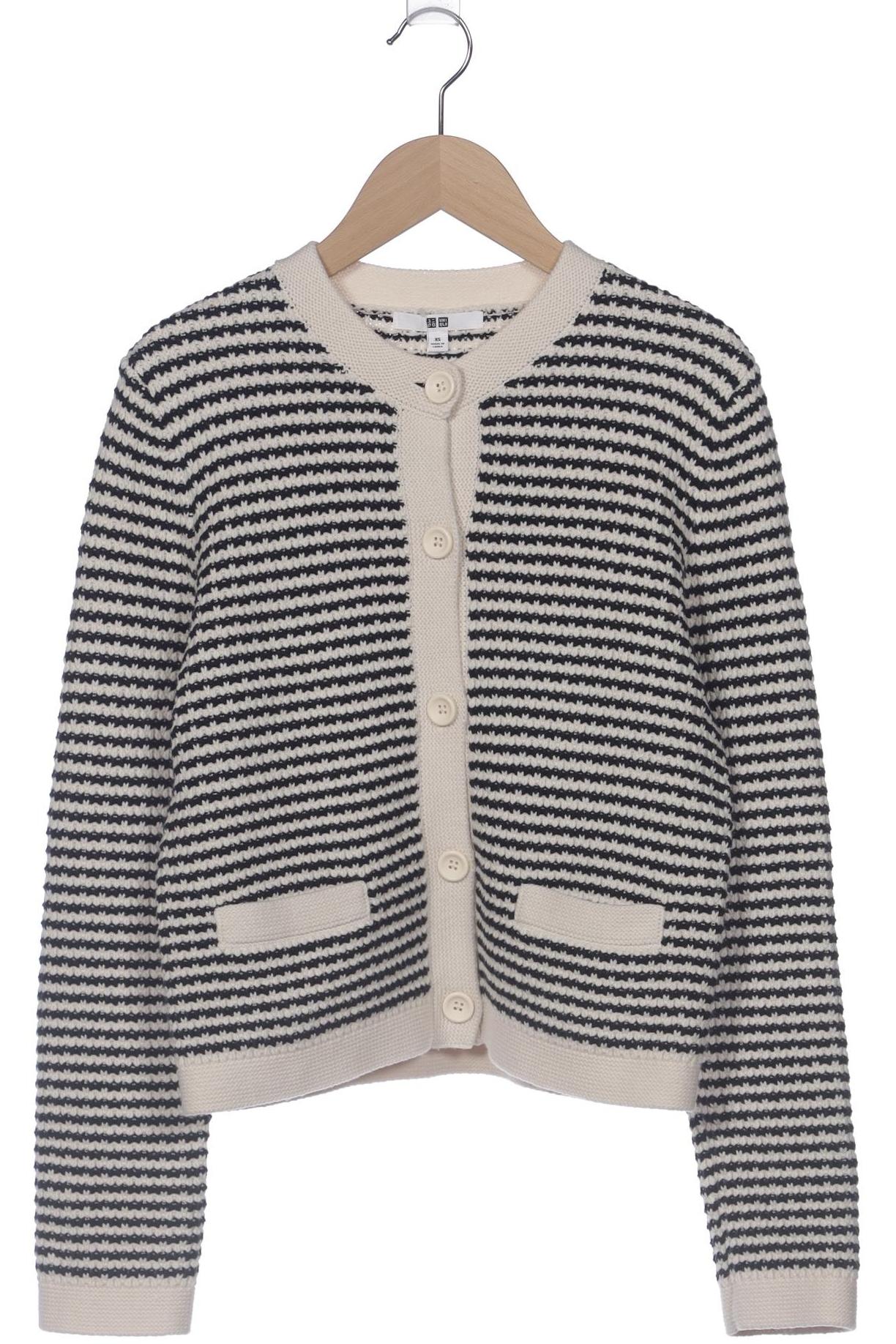

uniqlo Damen Strickjacke, beige, Gr. 34