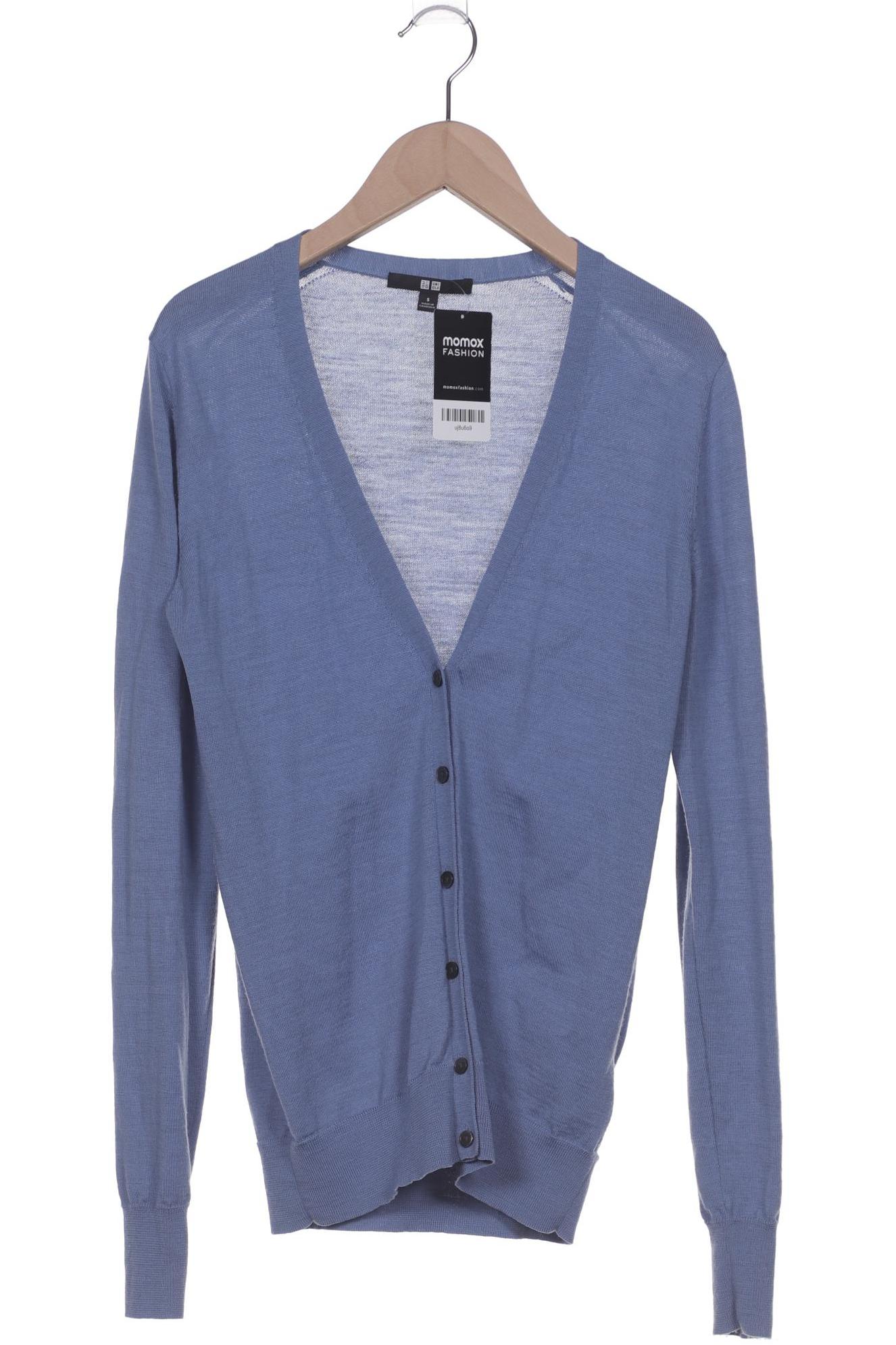 

uniqlo Damen Strickjacke, blau, Gr. 36