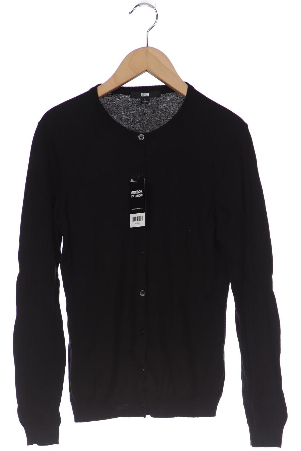 

uniqlo Damen Strickjacke, schwarz