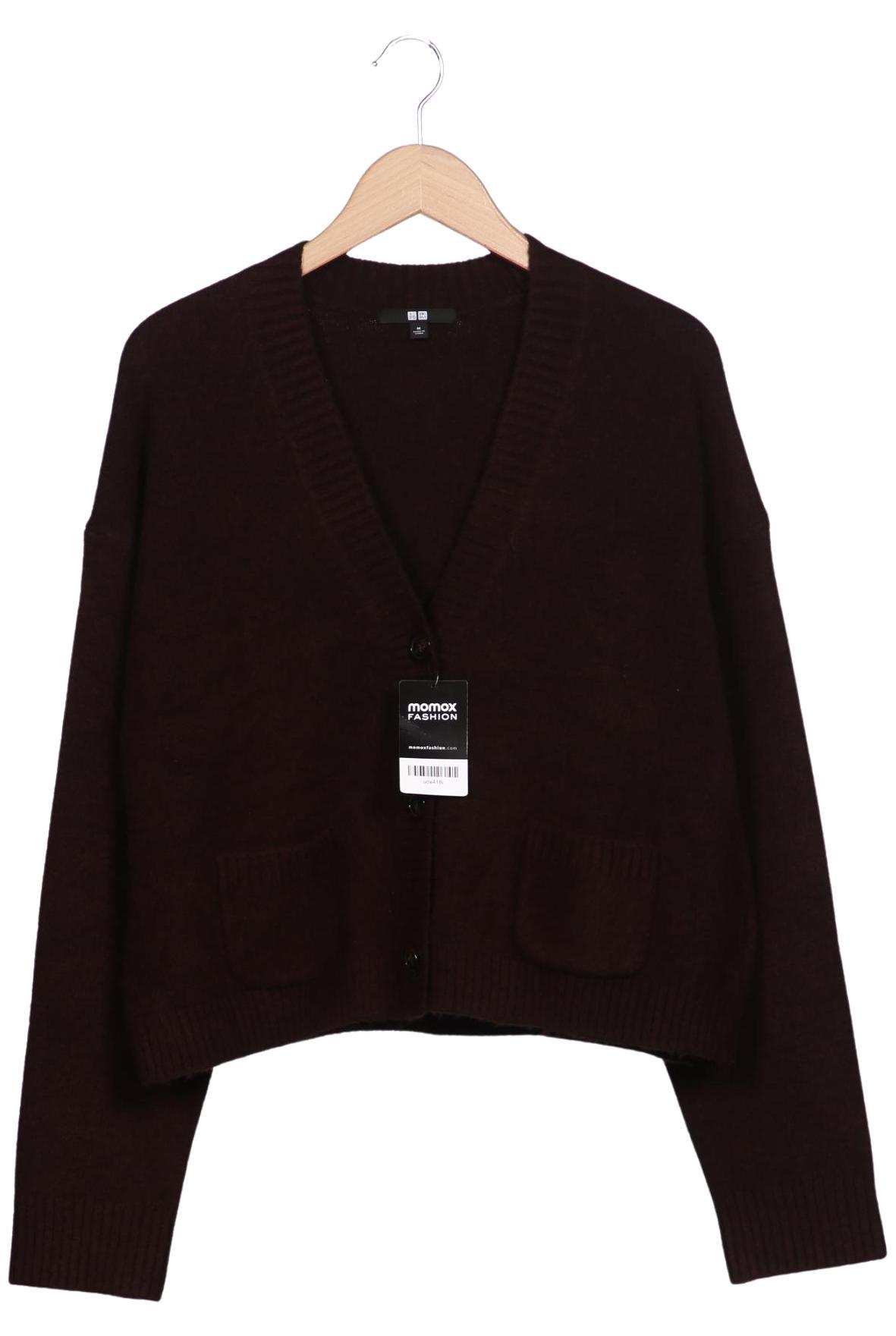 

uniqlo Damen Strickjacke, braun, Gr. 38