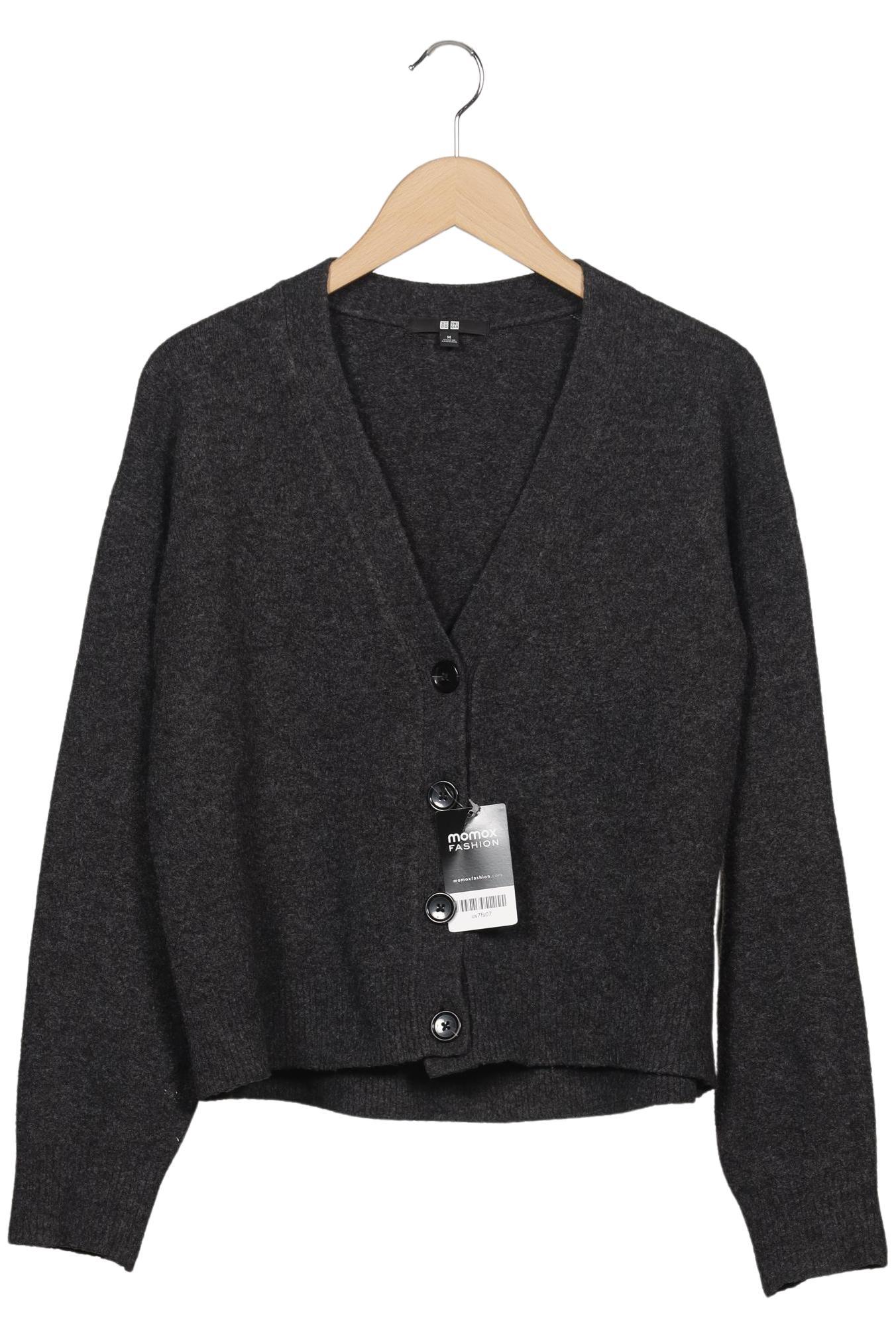 

uniqlo Damen Strickjacke, grau, Gr. 38