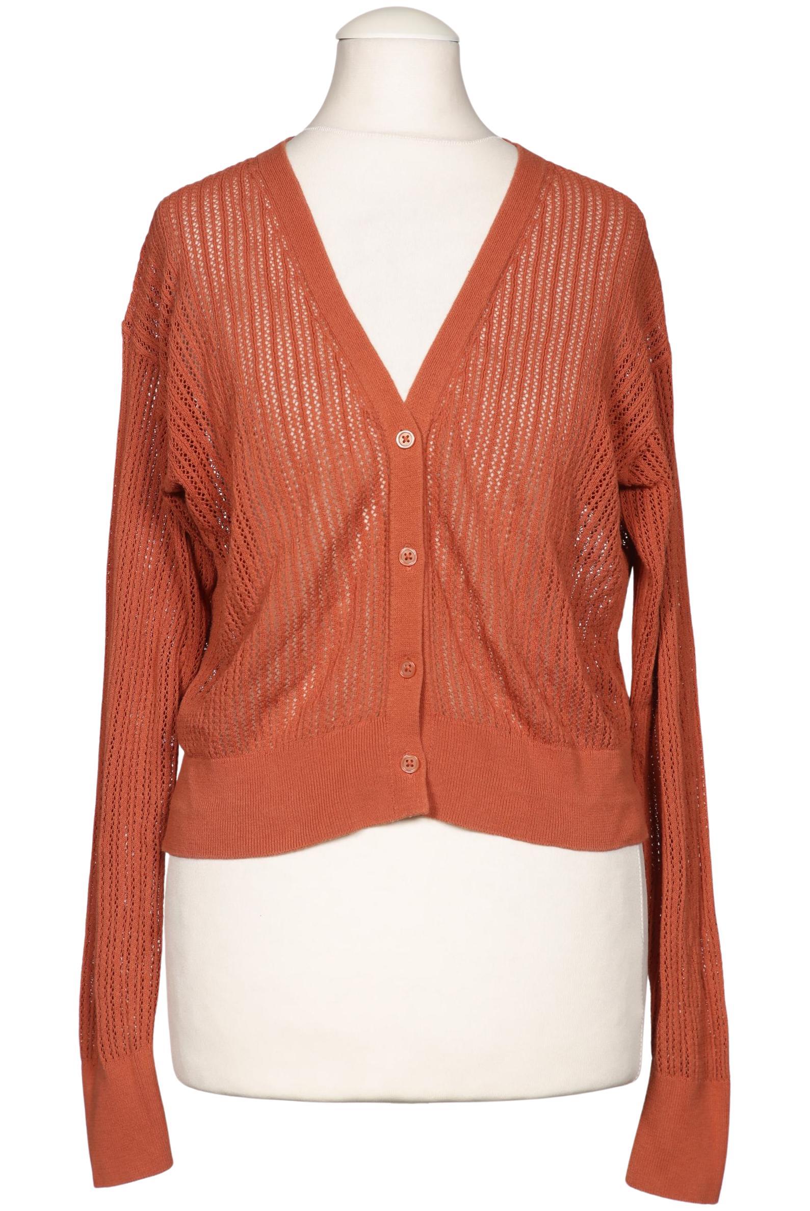 

uniqlo Damen Strickjacke, orange, Gr. 36