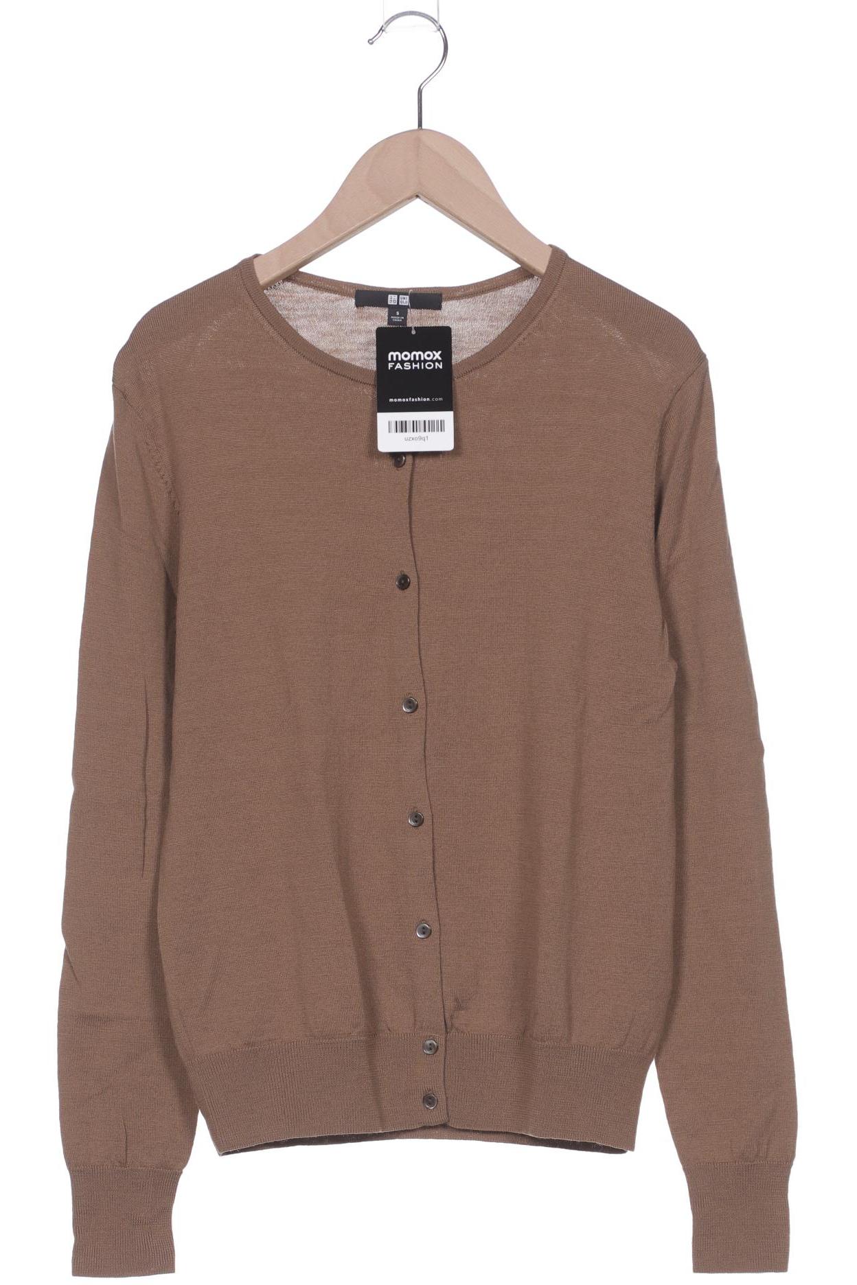 

uniqlo Damen Strickjacke, braun, Gr. 36