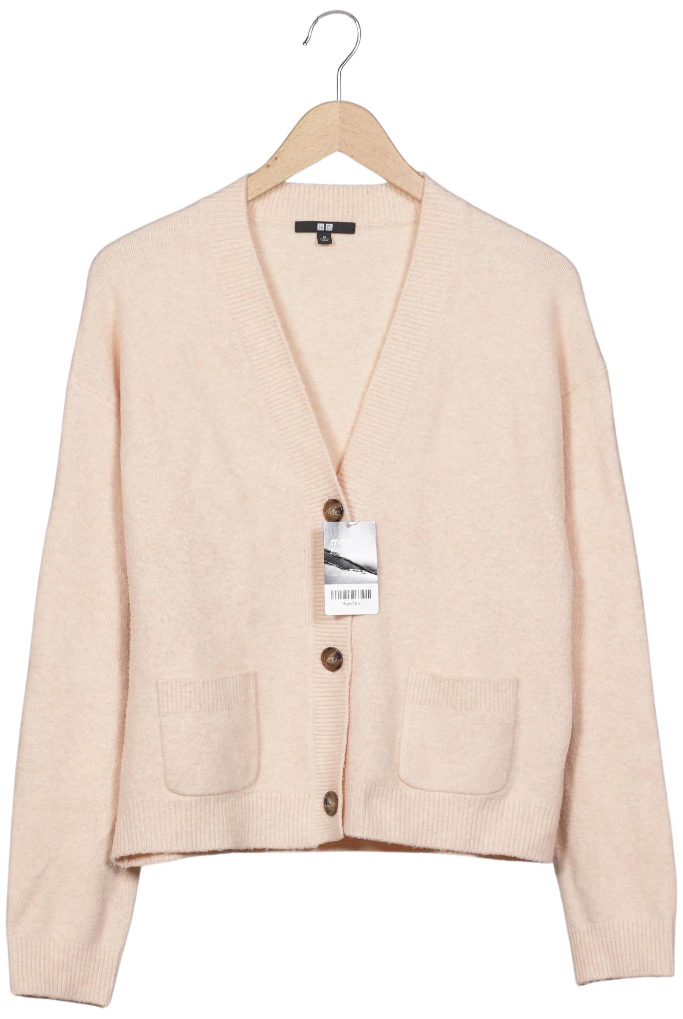 

uniqlo Damen Strickjacke, beige, Gr. 38