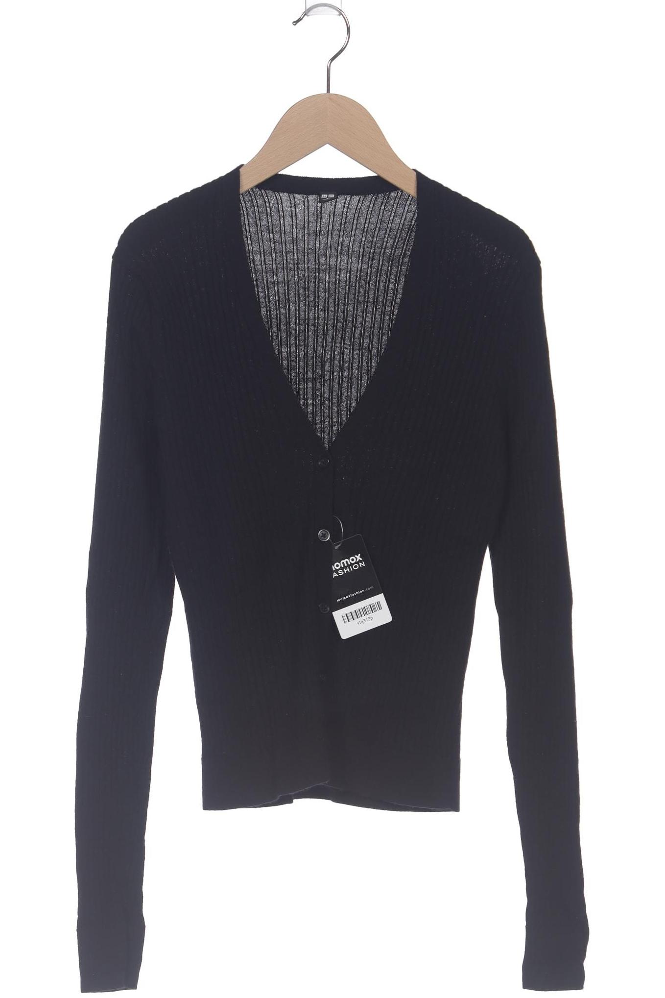 

uniqlo Damen Strickjacke, schwarz, Gr. 38