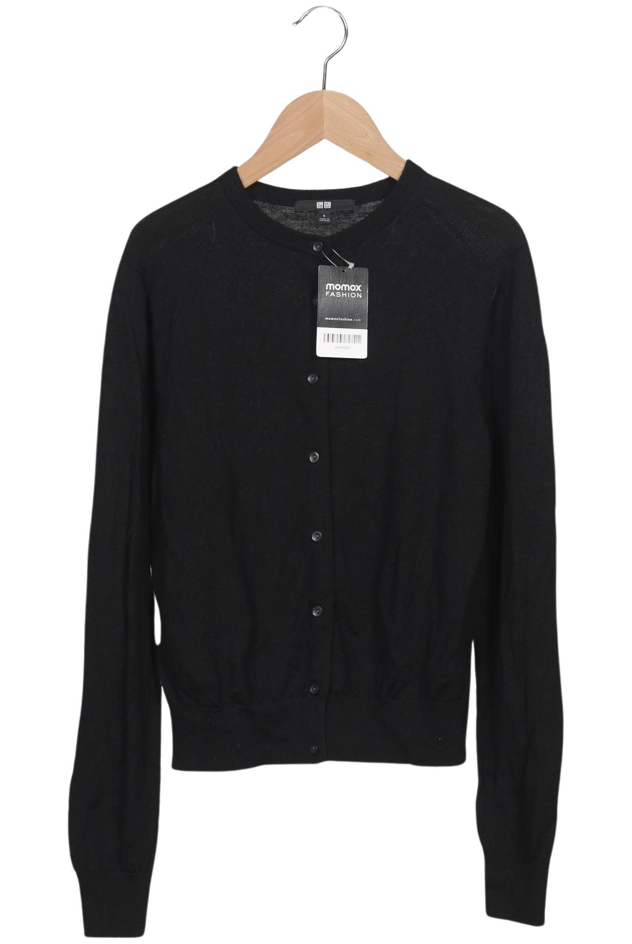 

uniqlo Damen Strickjacke, schwarz, Gr. 36