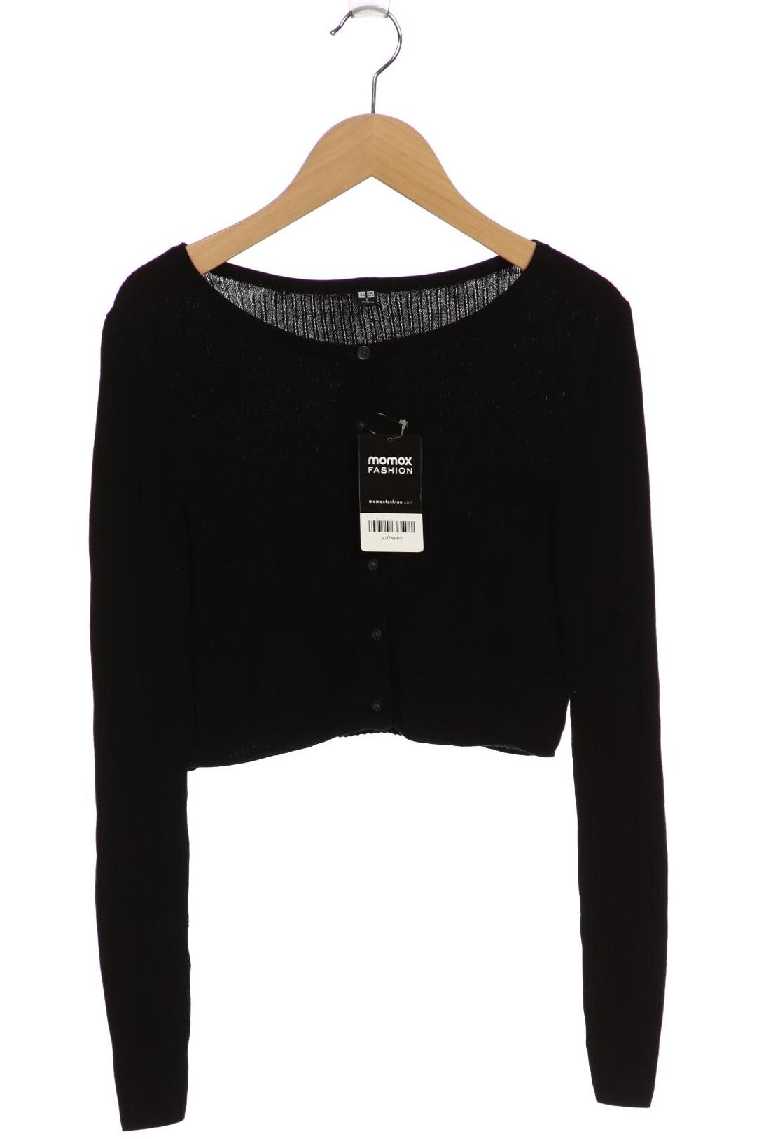 

uniqlo Damen Strickjacke, schwarz, Gr. 36