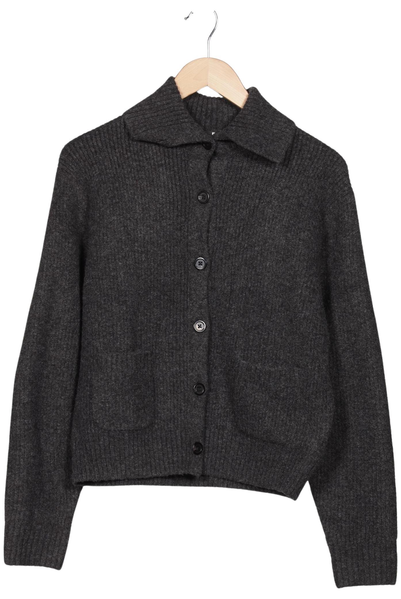 

uniqlo Damen Strickjacke, grau, Gr. 36