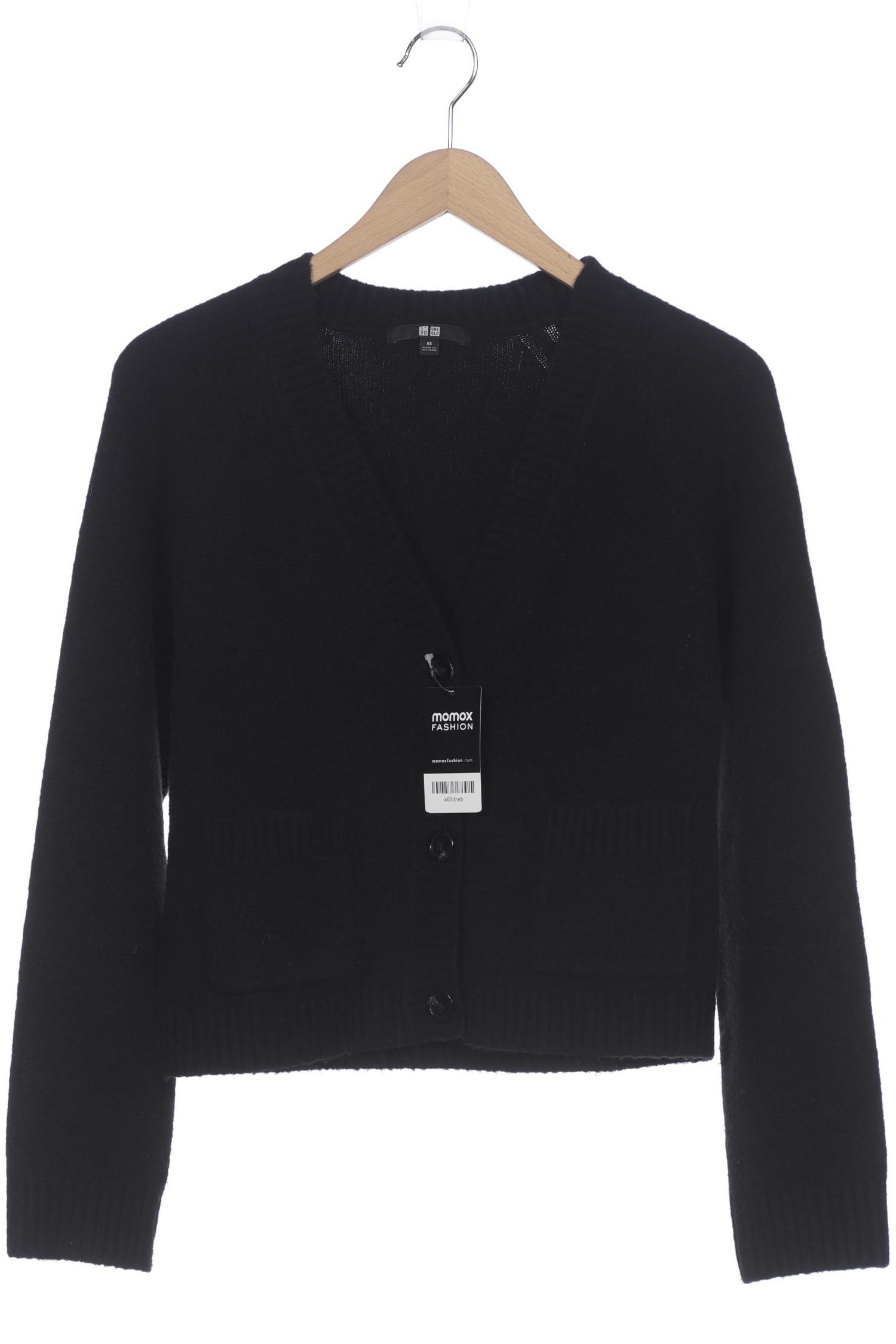 

uniqlo Damen Strickjacke, schwarz, Gr. 34