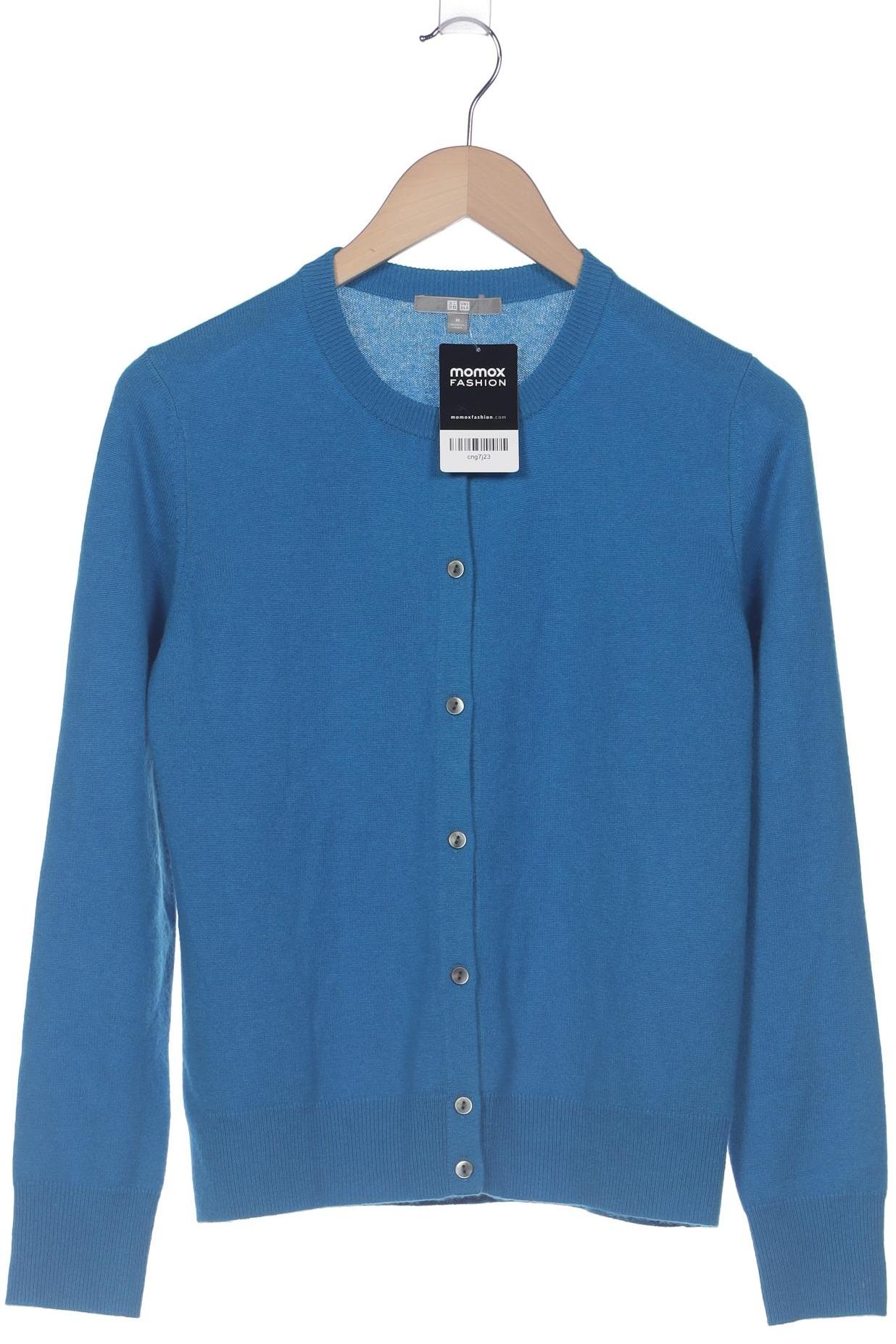 

uniqlo Damen Strickjacke, blau, Gr. 38