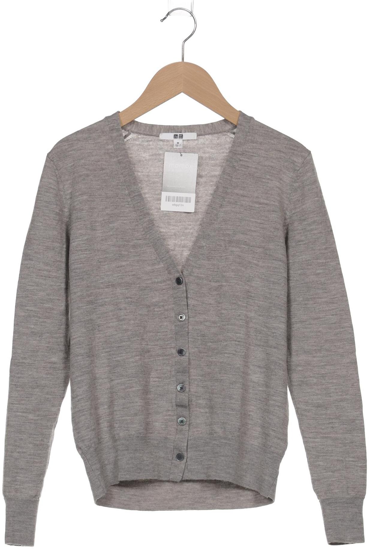 

uniqlo Damen Strickjacke, grau, Gr. 38
