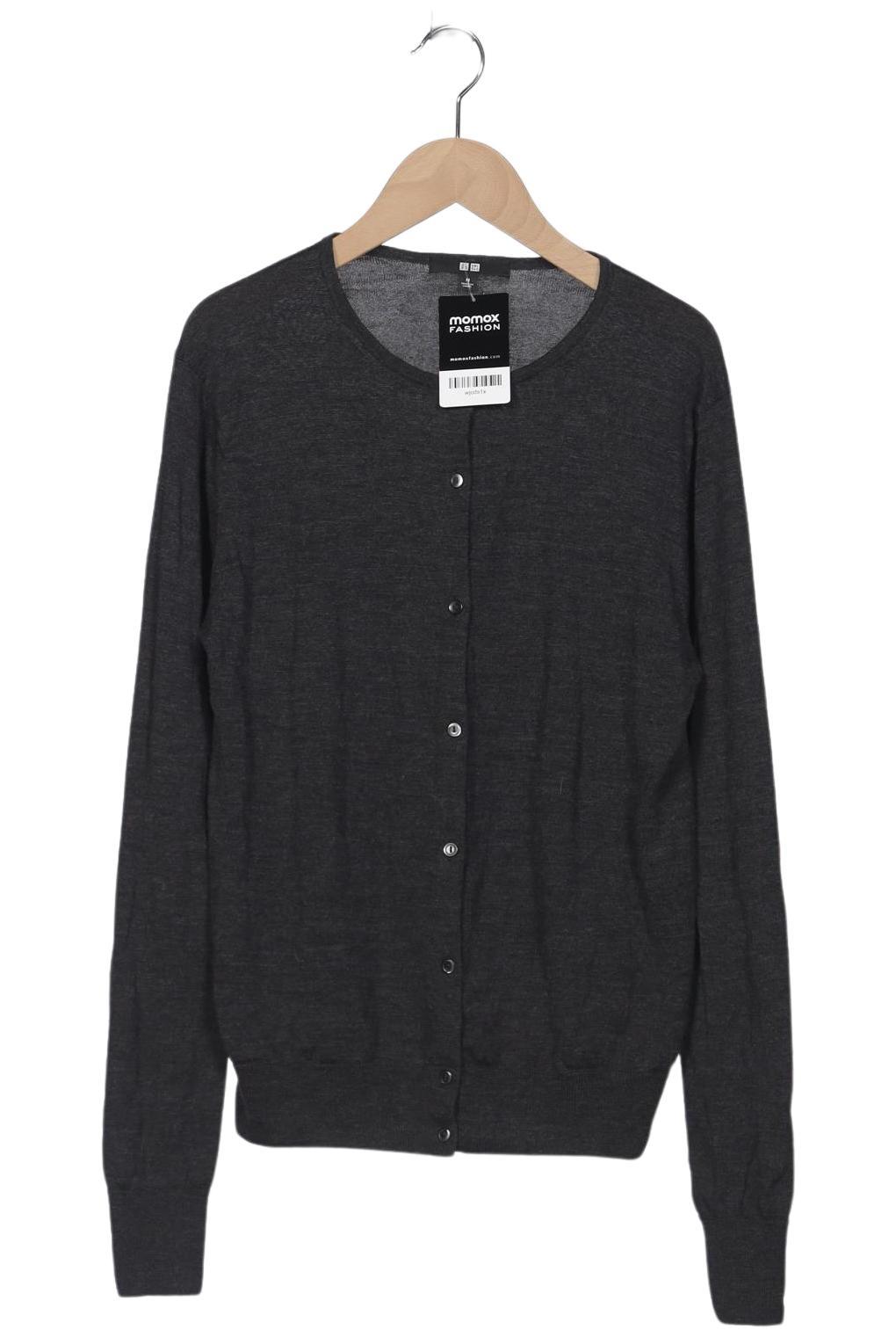 

uniqlo Damen Strickjacke, grau, Gr. 38