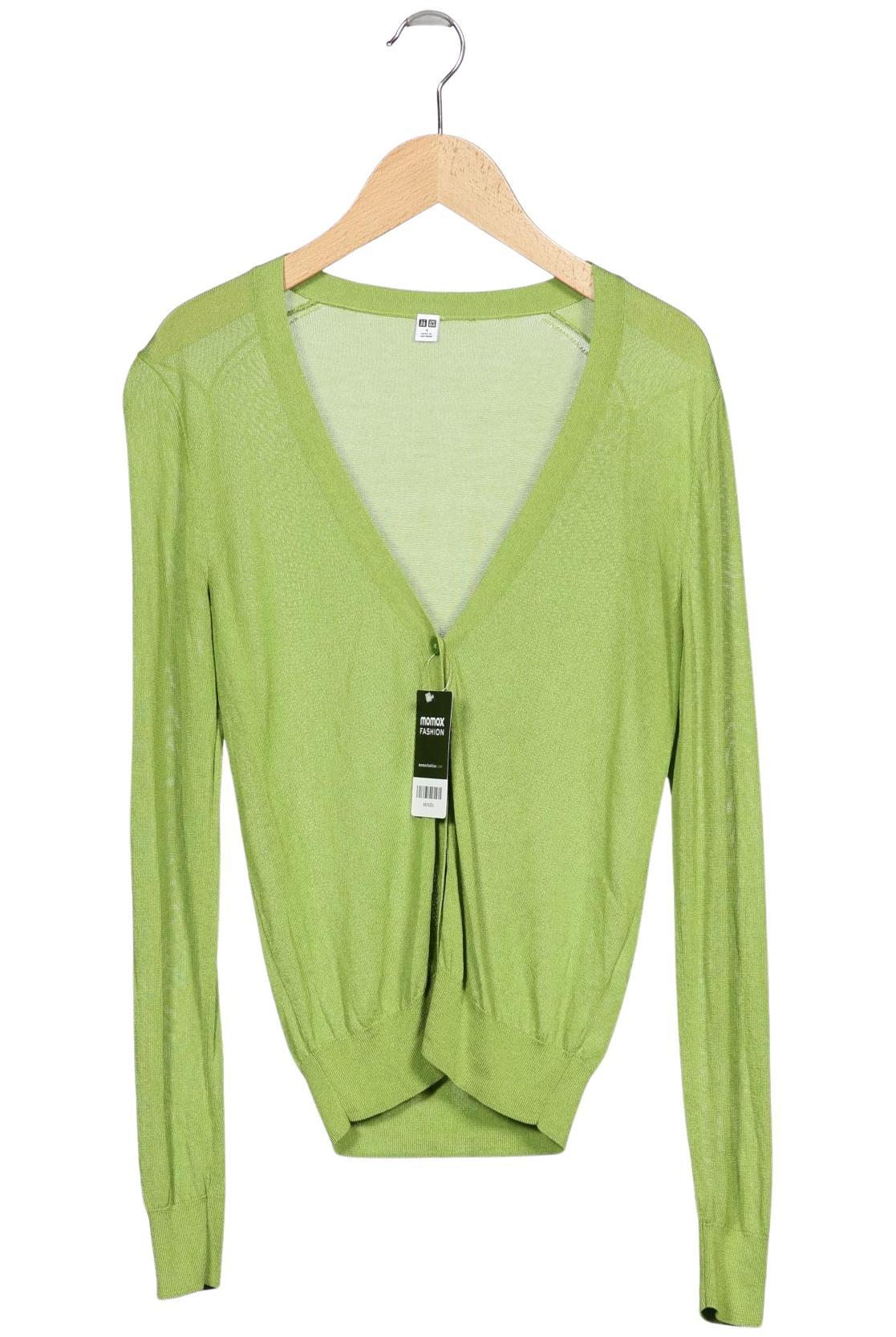 

uniqlo Damen Strickjacke, hellgrün, Gr. 36
