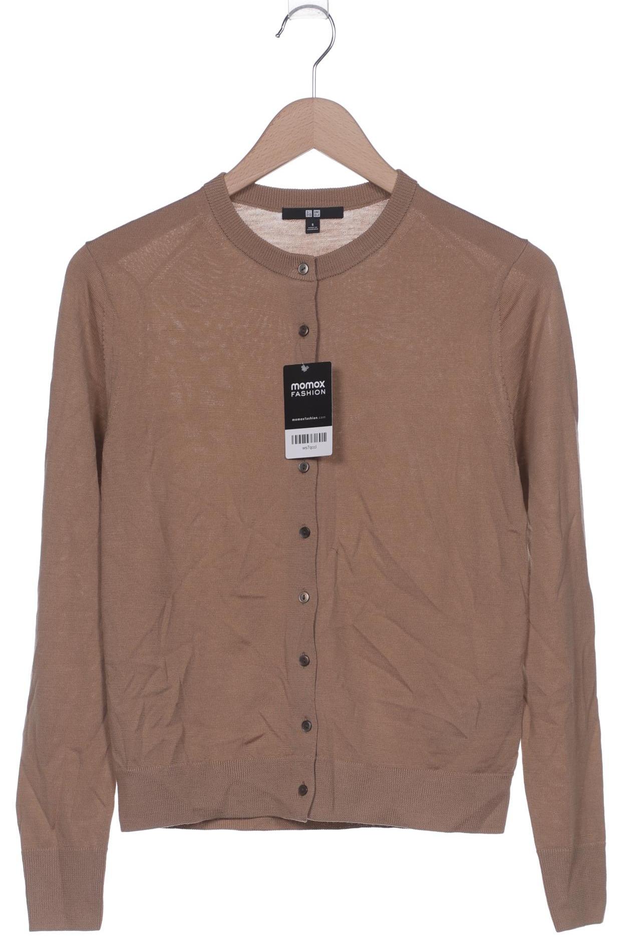 

uniqlo Damen Strickjacke, braun, Gr. 36