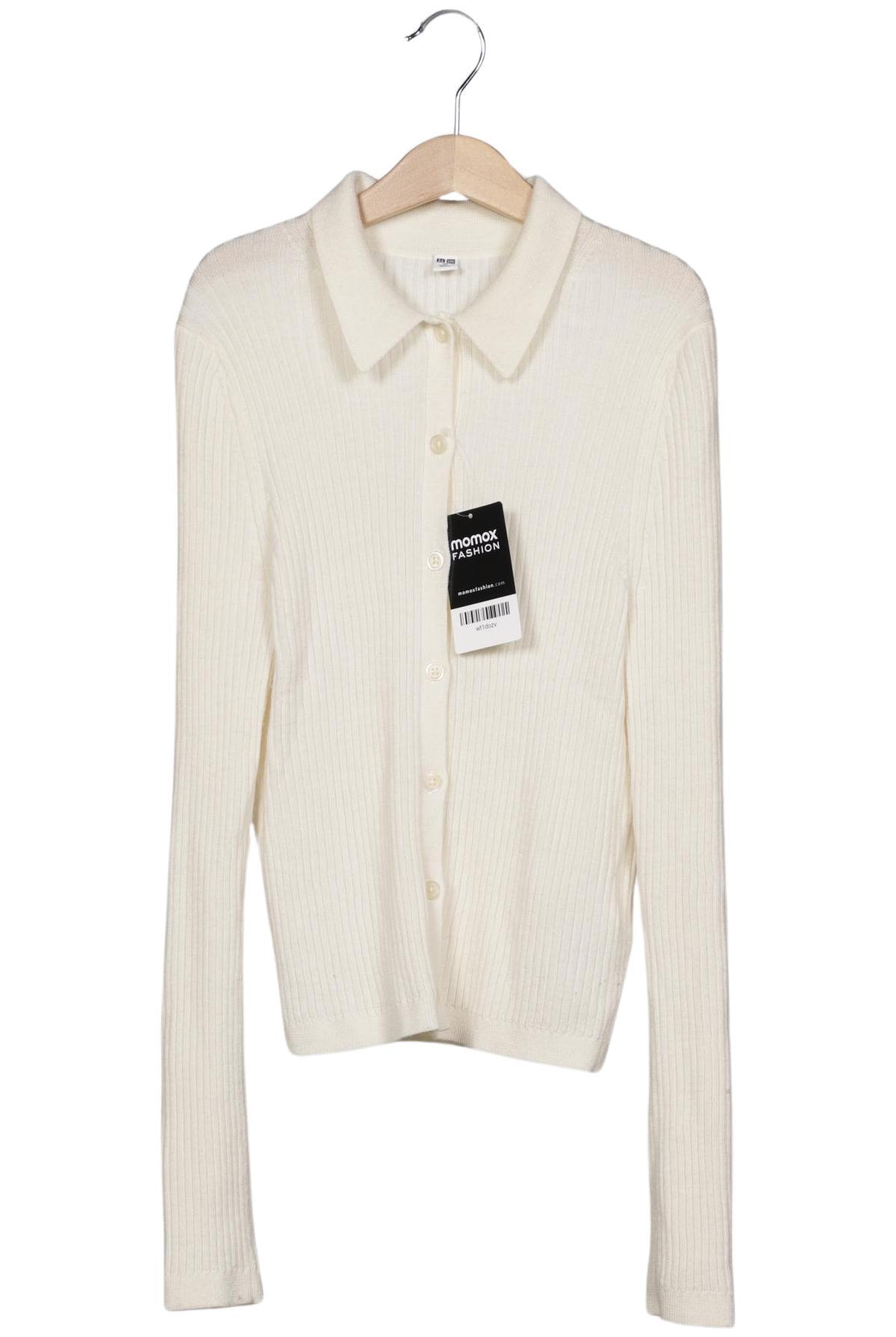 

uniqlo Damen Strickjacke, cremeweiß, Gr. 34