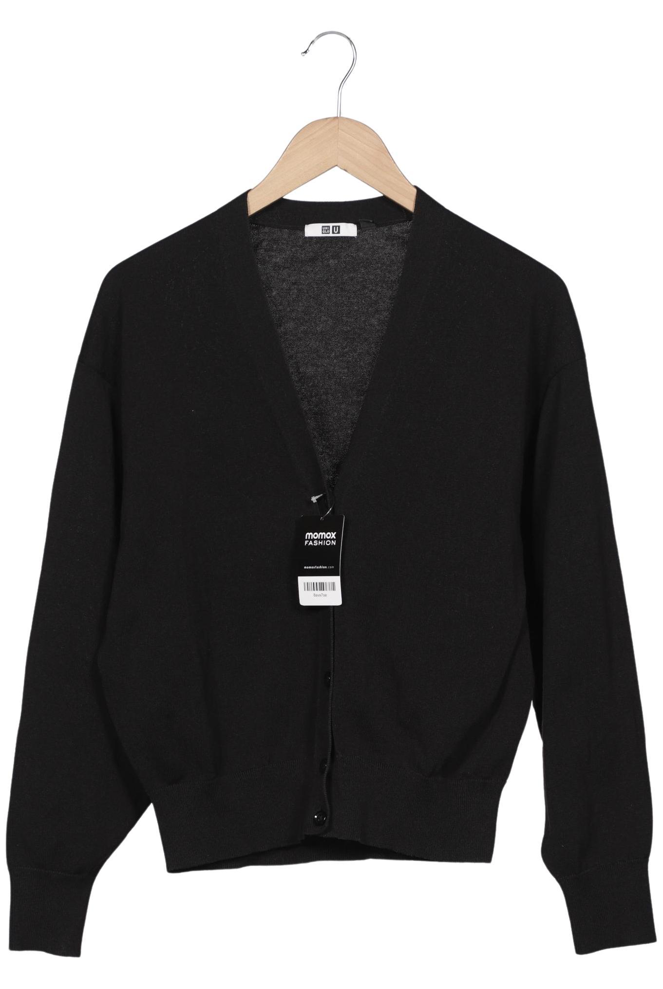 

uniqlo Damen Strickjacke, schwarz, Gr. 42