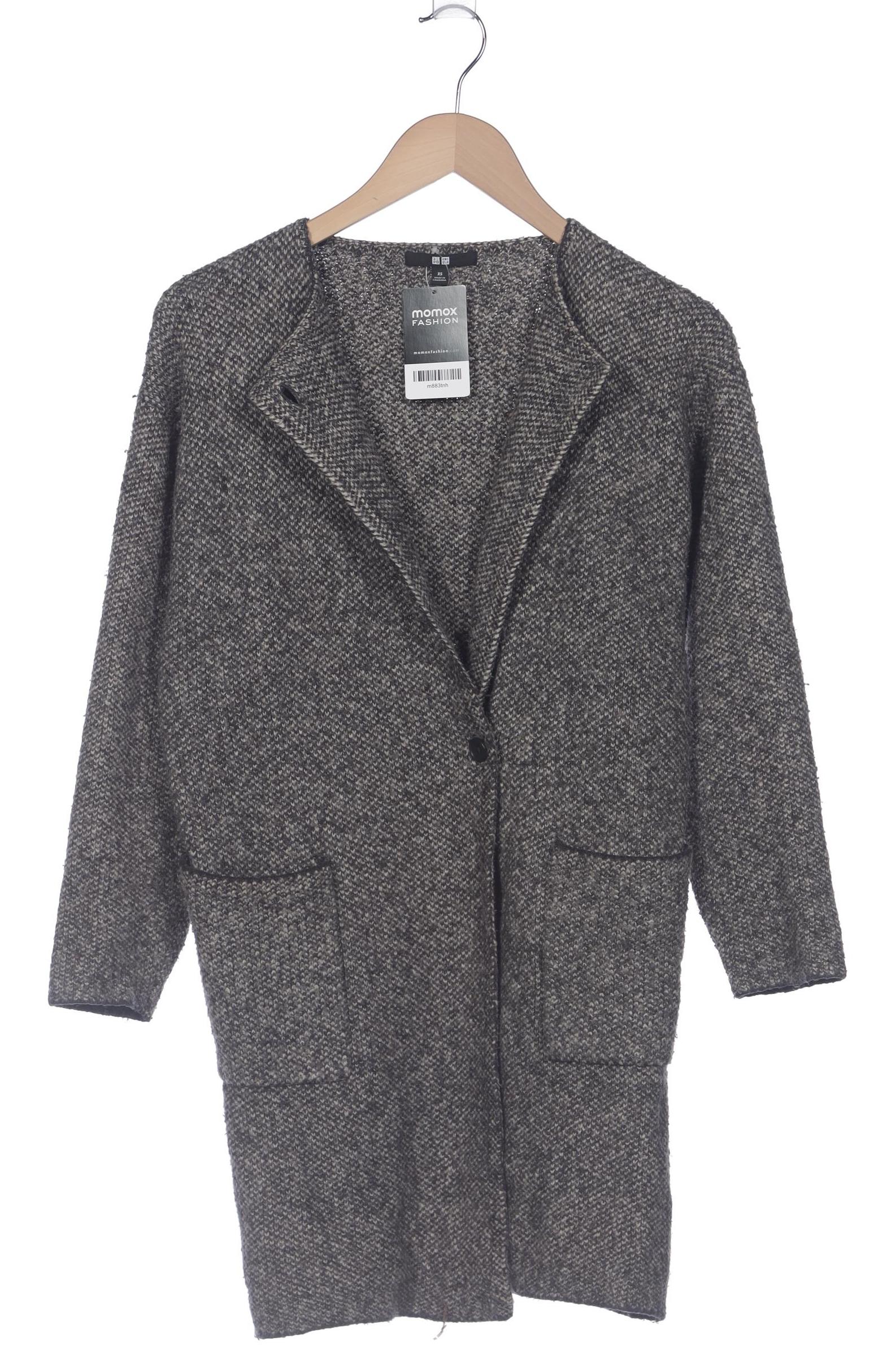 

uniqlo Damen Strickjacke, grau, Gr. 34
