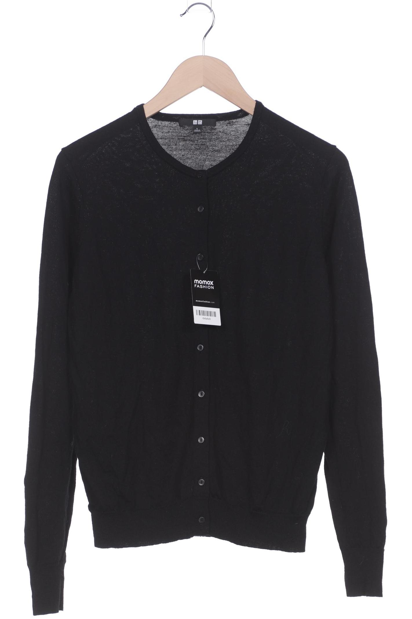 

uniqlo Damen Strickjacke, schwarz, Gr. 42