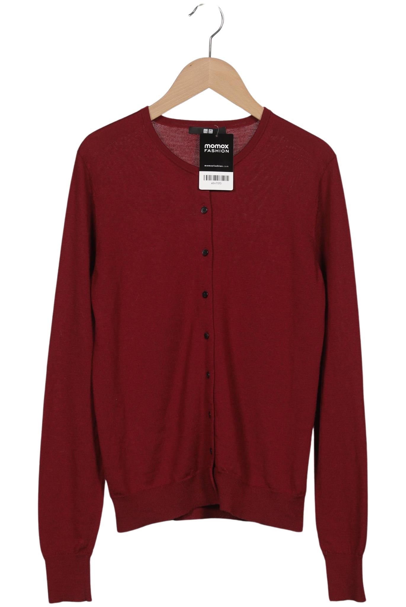 

uniqlo Damen Strickjacke, rot, Gr. 36