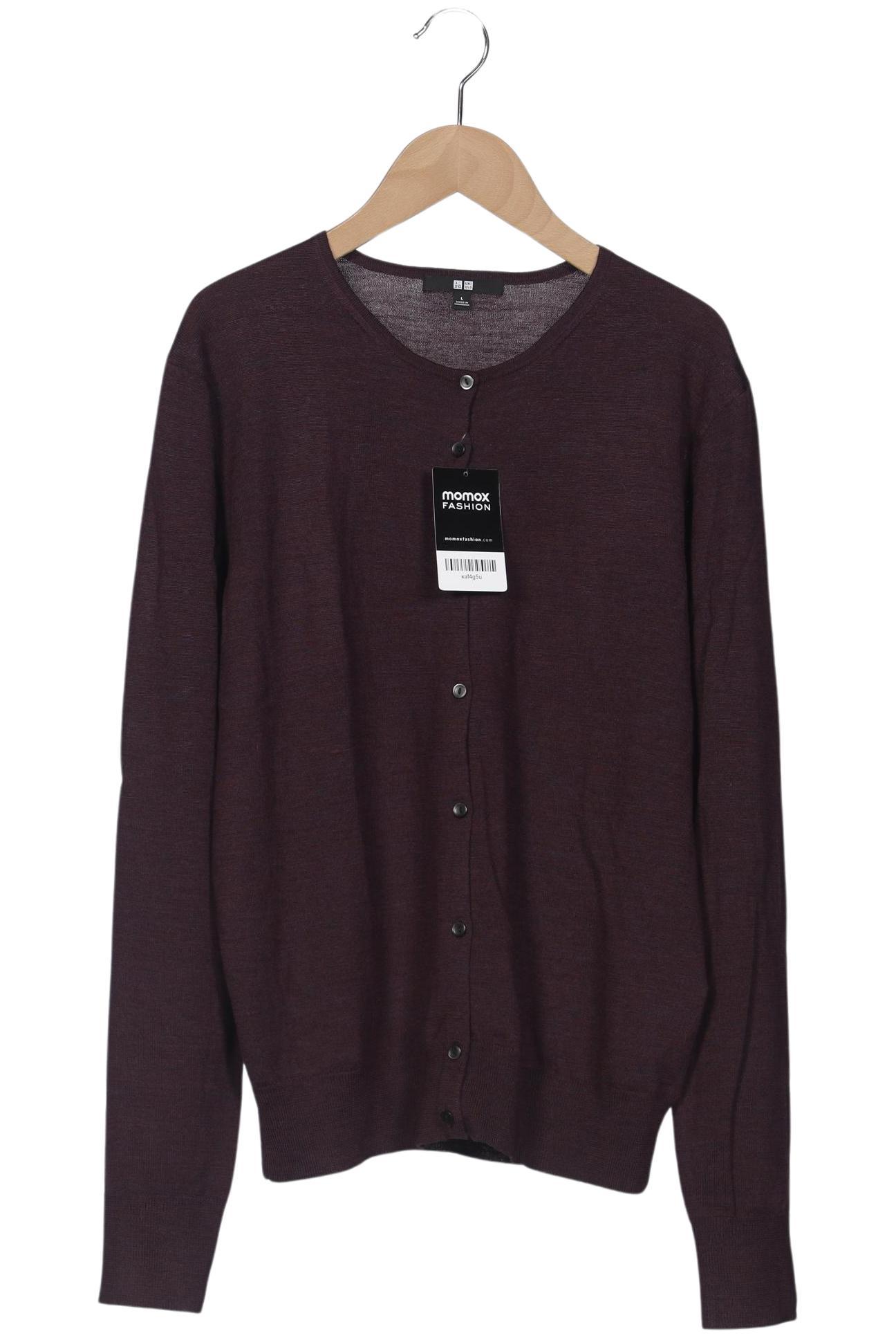 

uniqlo Damen Strickjacke, bordeaux, Gr. 42