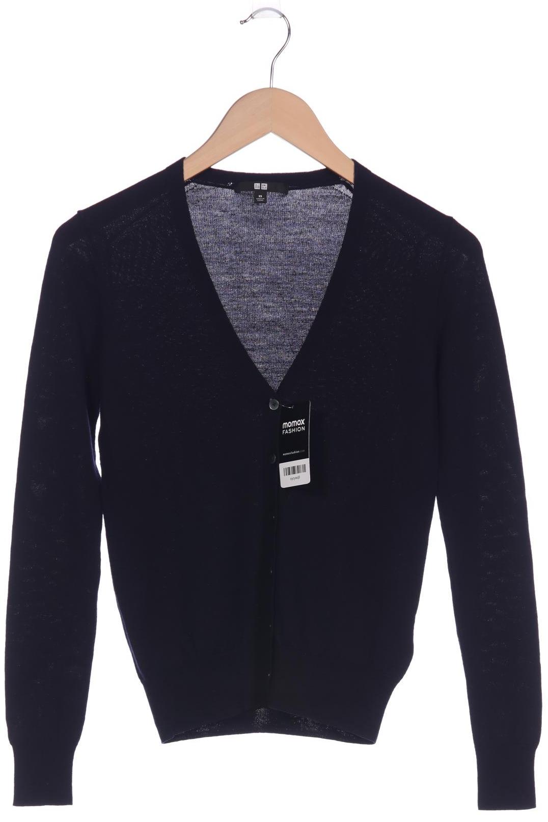 

uniqlo Damen Strickjacke, marineblau, Gr. 34