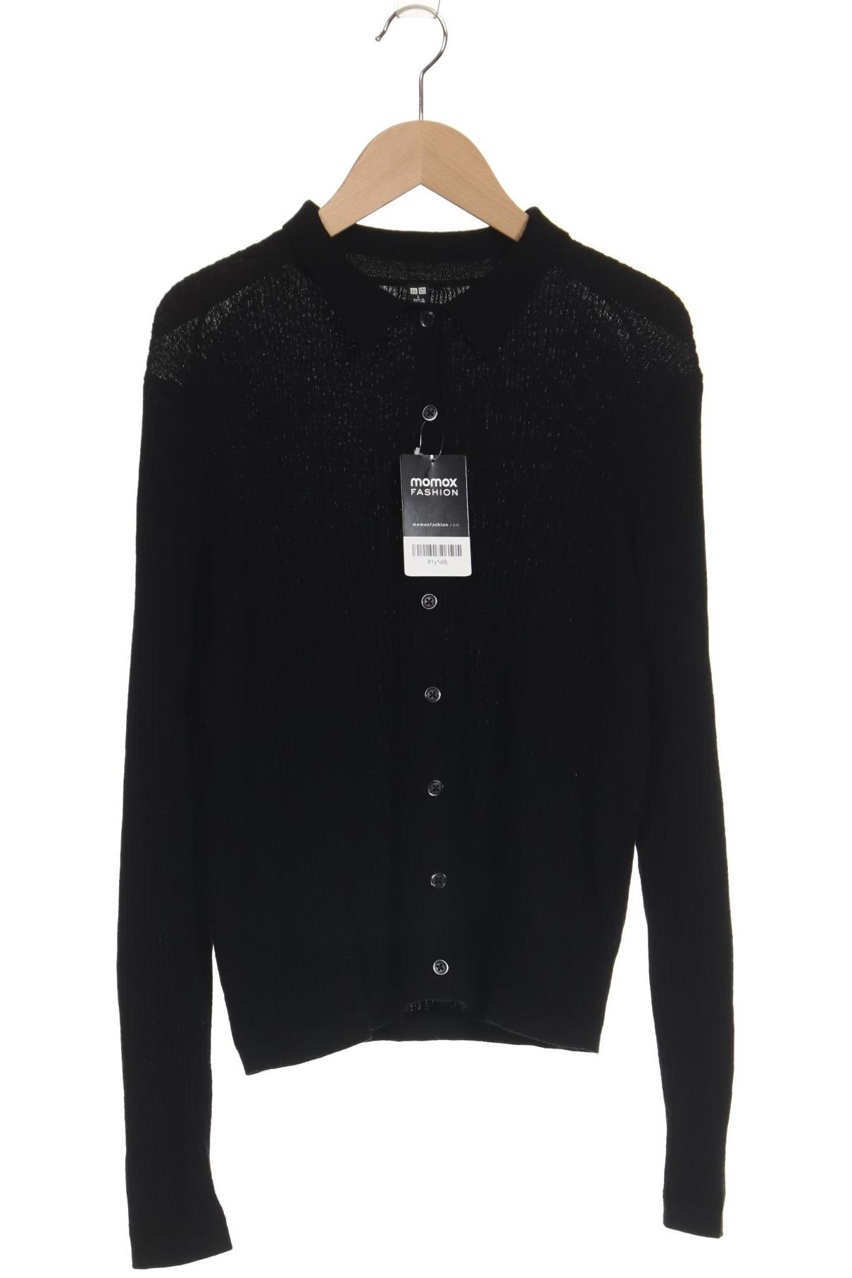 

uniqlo Damen Strickjacke, schwarz, Gr. 42