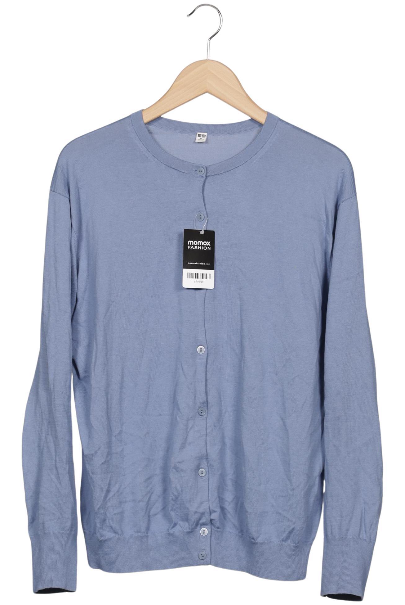 

uniqlo Damen Strickjacke, hellblau, Gr. 44
