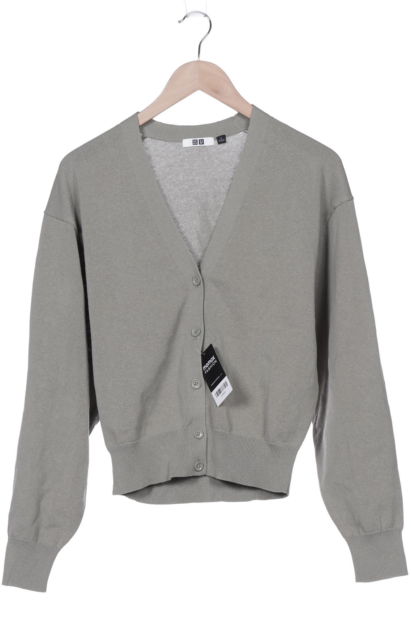 

uniqlo Damen Strickjacke, grün, Gr. 36