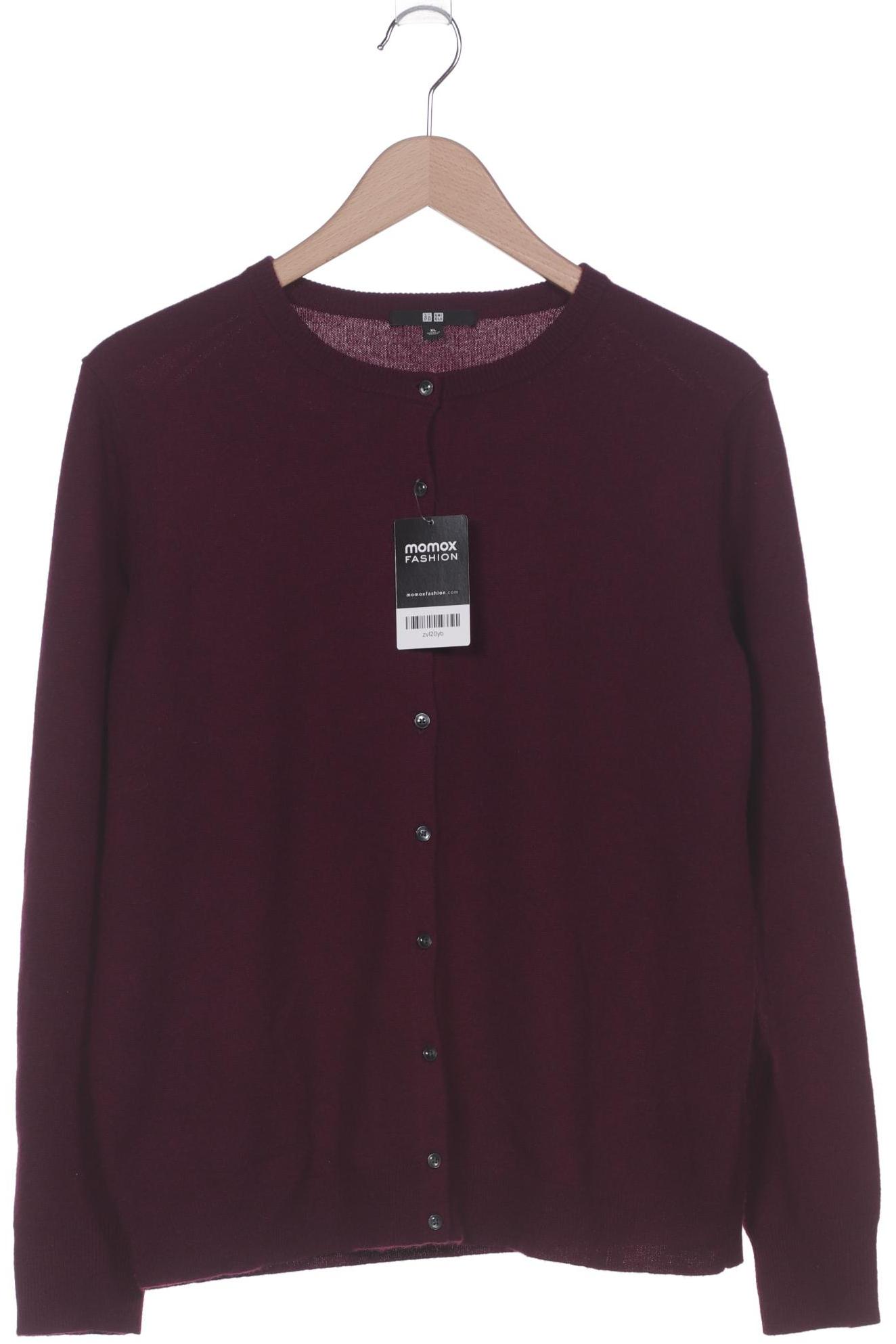 

uniqlo Damen Strickjacke, bordeaux, Gr. 44