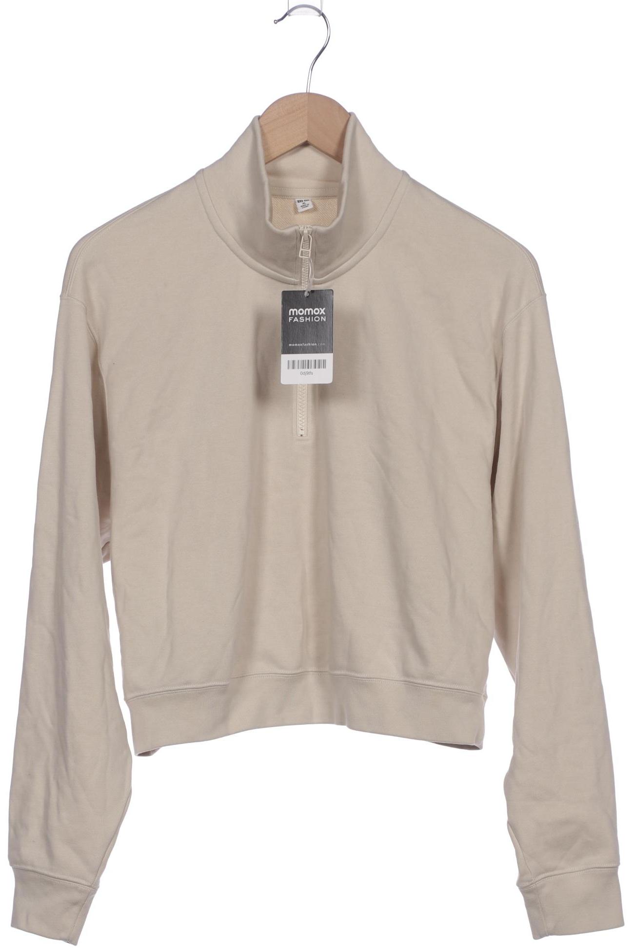 

uniqlo Damen Sweatshirt, cremeweiß, Gr. 44