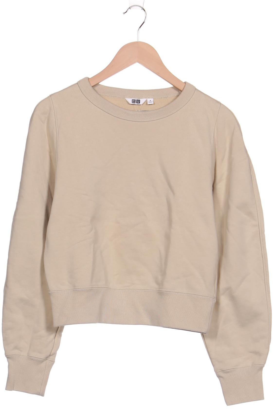 

uniqlo Damen Sweatshirt, beige, Gr. 38