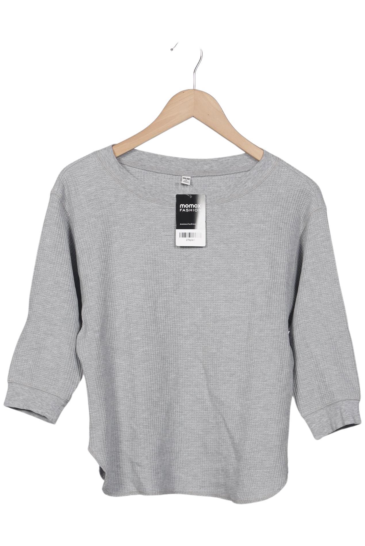 

uniqlo Damen Sweatshirt, grau, Gr. 34