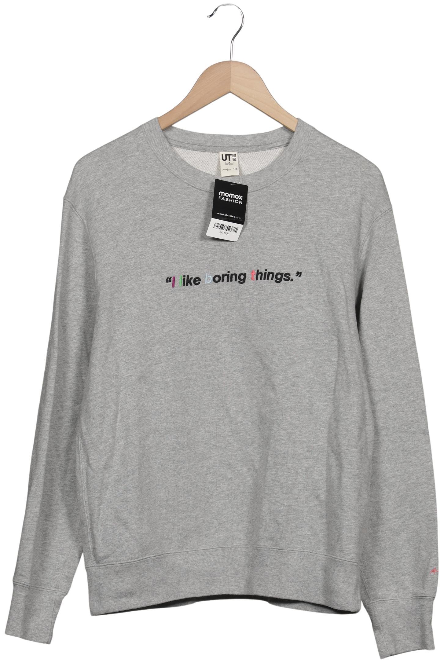 

uniqlo Damen Sweatshirt, grau, Gr. 38