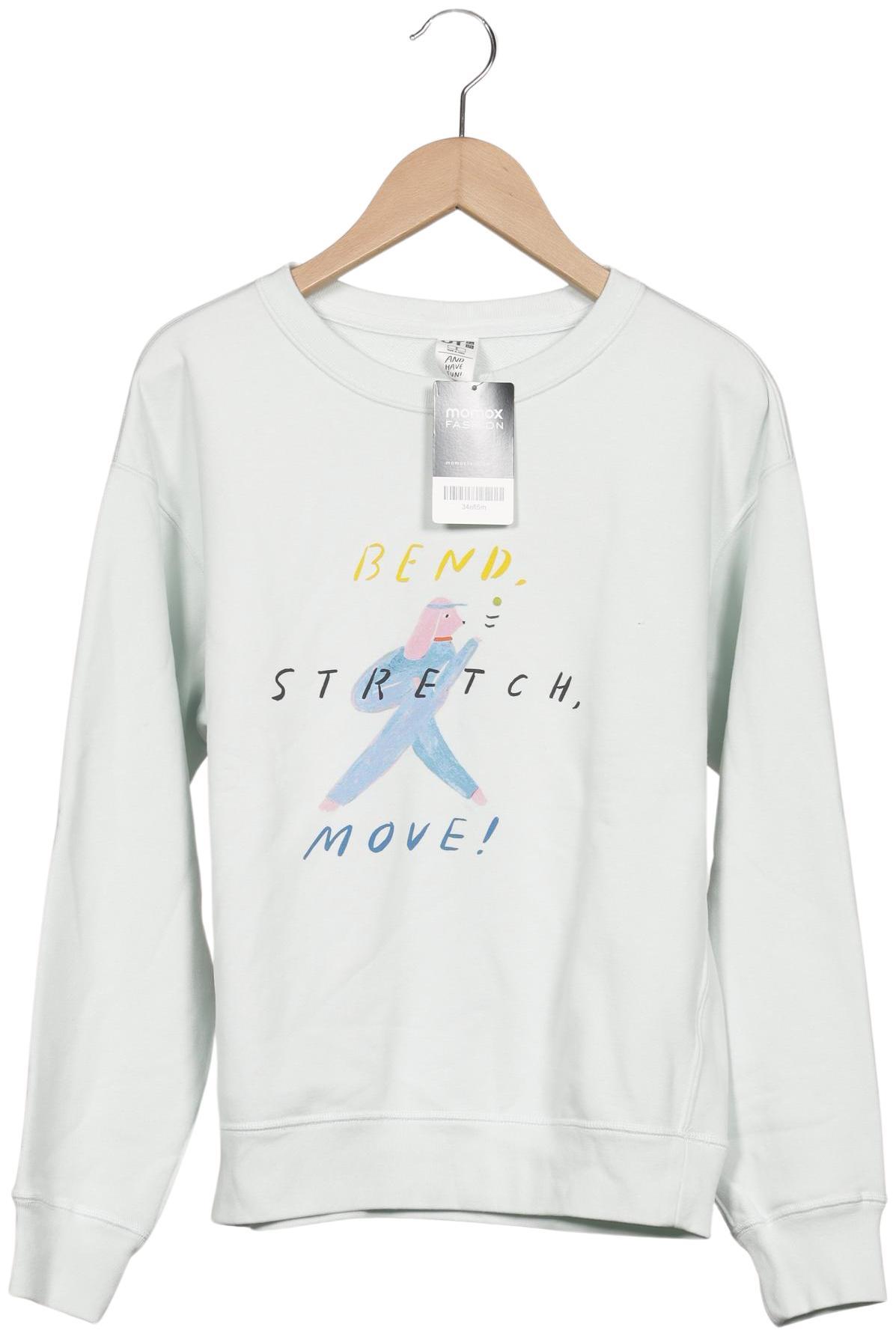 

uniqlo Damen Sweatshirt, hellblau, Gr. 36