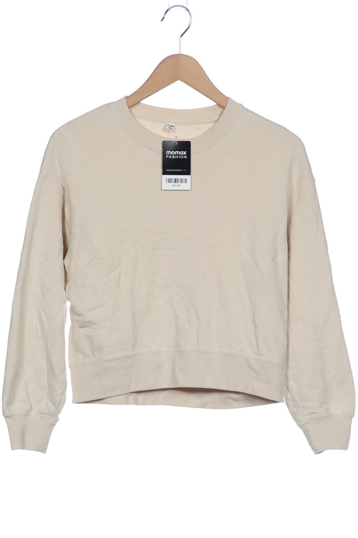 

uniqlo Damen Sweatshirt, beige, Gr. 34