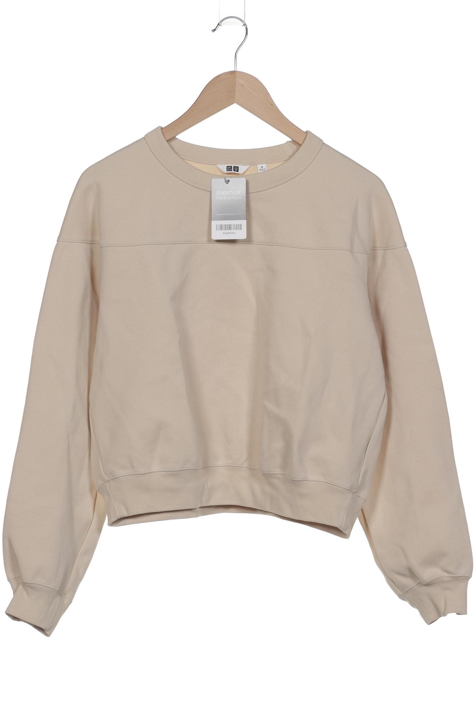 

uniqlo Damen Sweatshirt, beige, Gr. 38