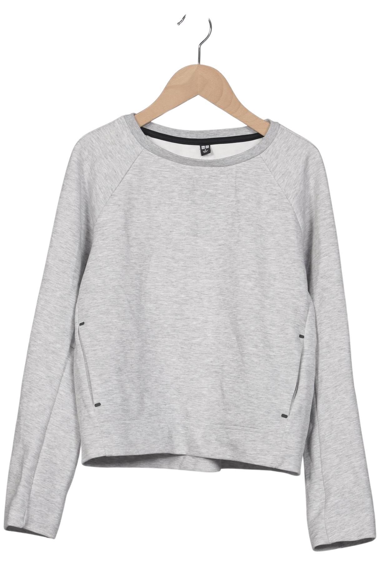 

uniqlo Damen Sweatshirt, grau, Gr. 36