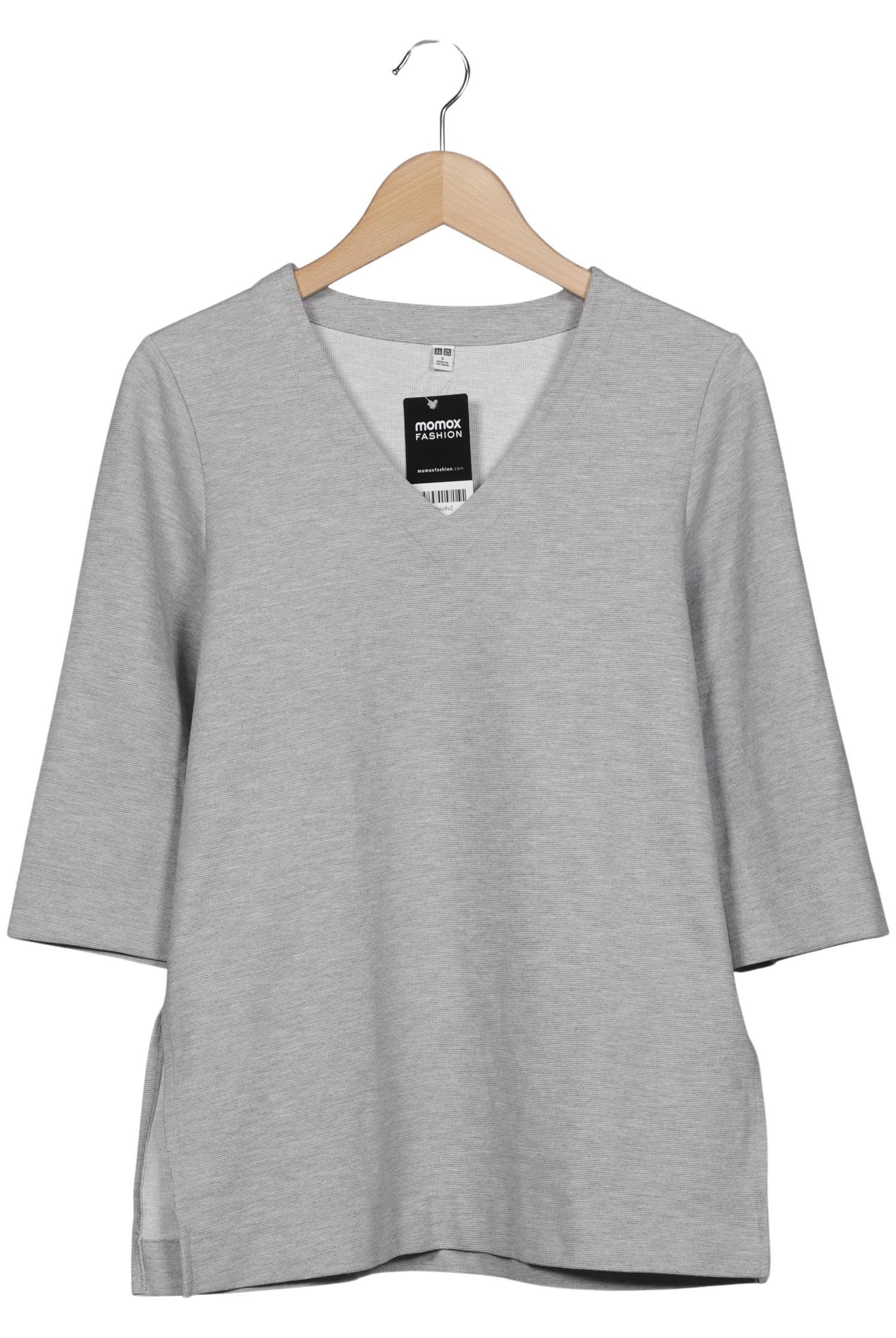 

uniqlo Damen Sweatshirt, grau, Gr. 36